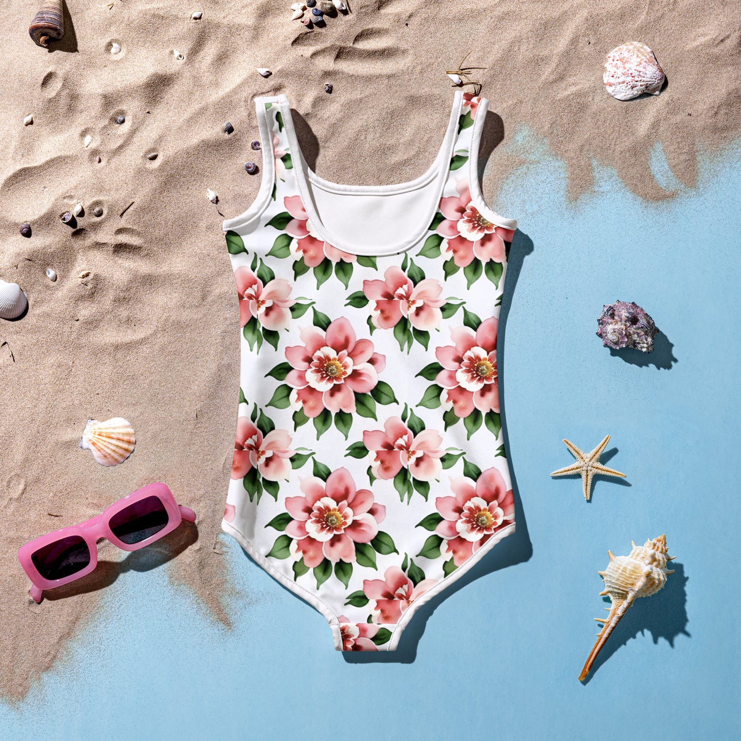 All-Over Print Kids Swimsuit