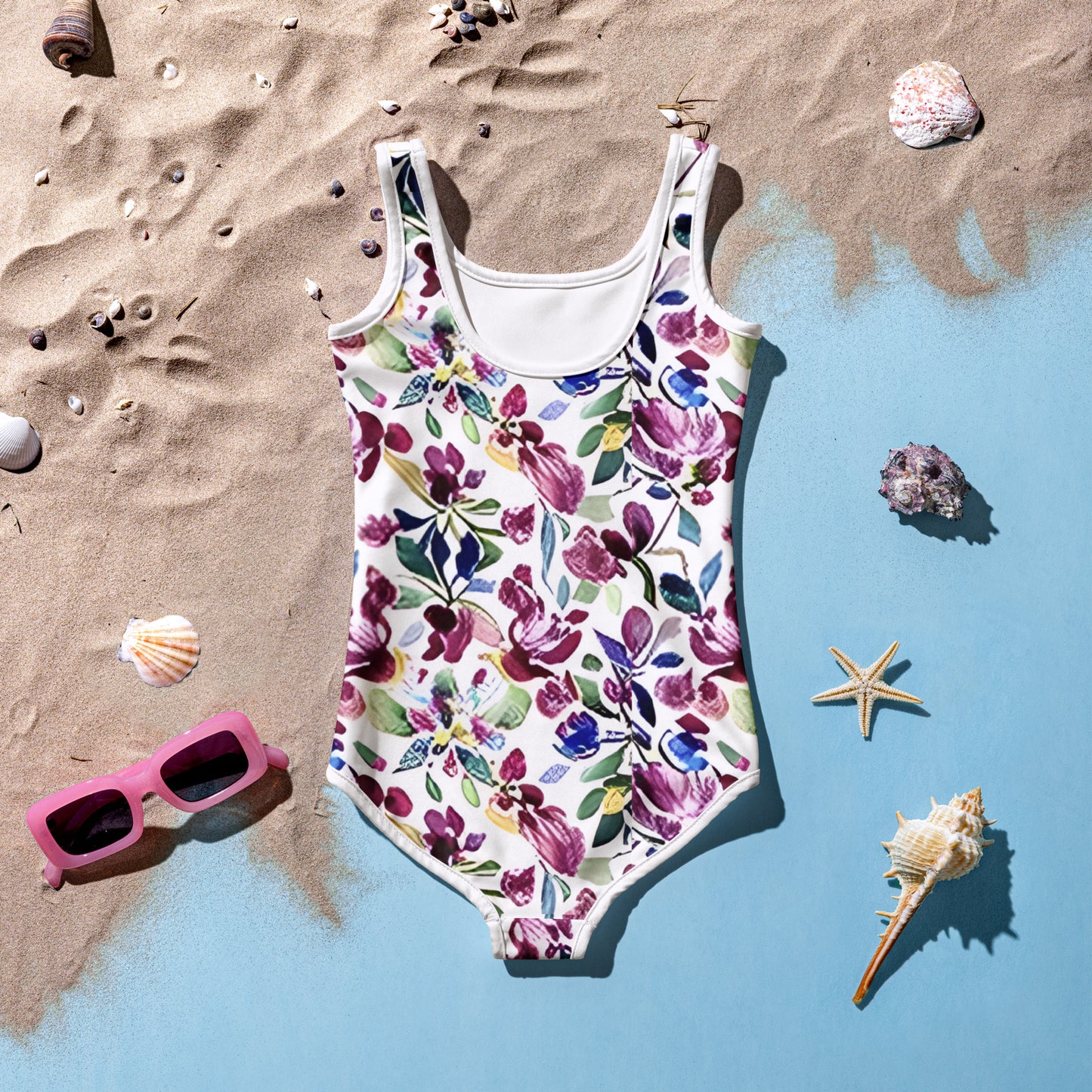 All-Over Print Kids Swimsuit