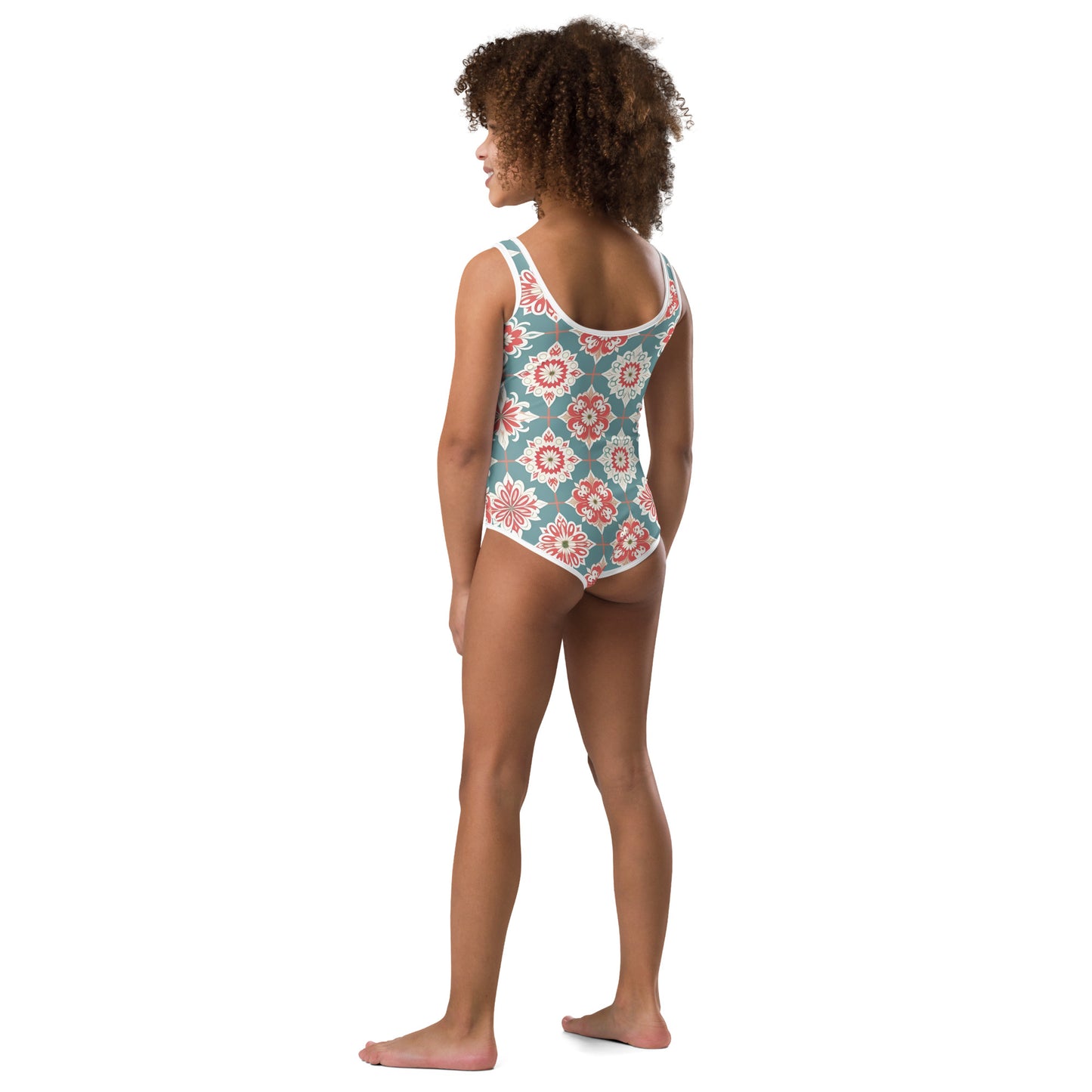 All-Over Print Kids Swimsuit