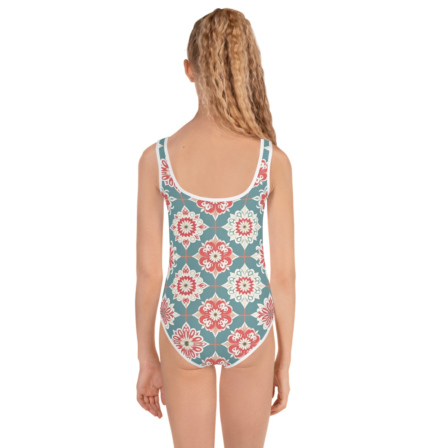 All-Over Print Kids Swimsuit