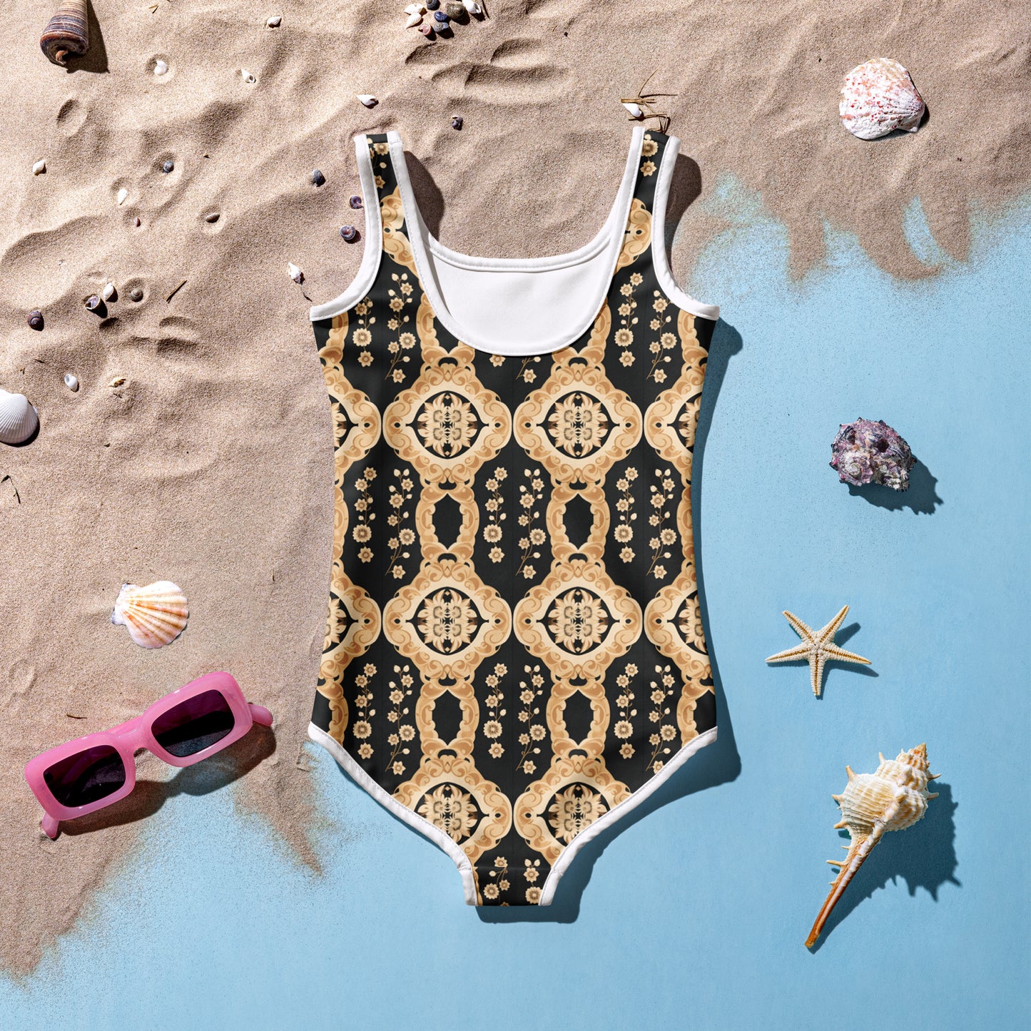 All-Over Print Kids Swimsuit