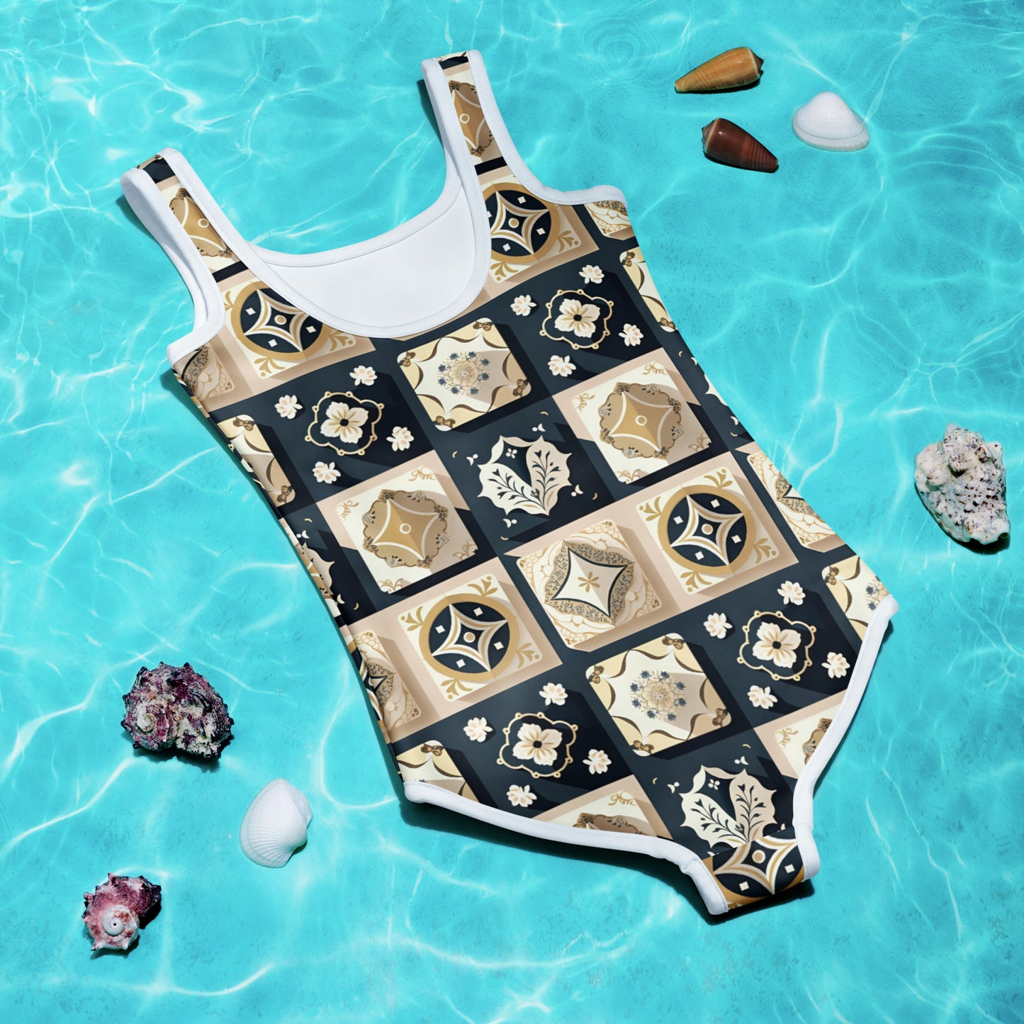 All-Over Print Kids Swimsuit