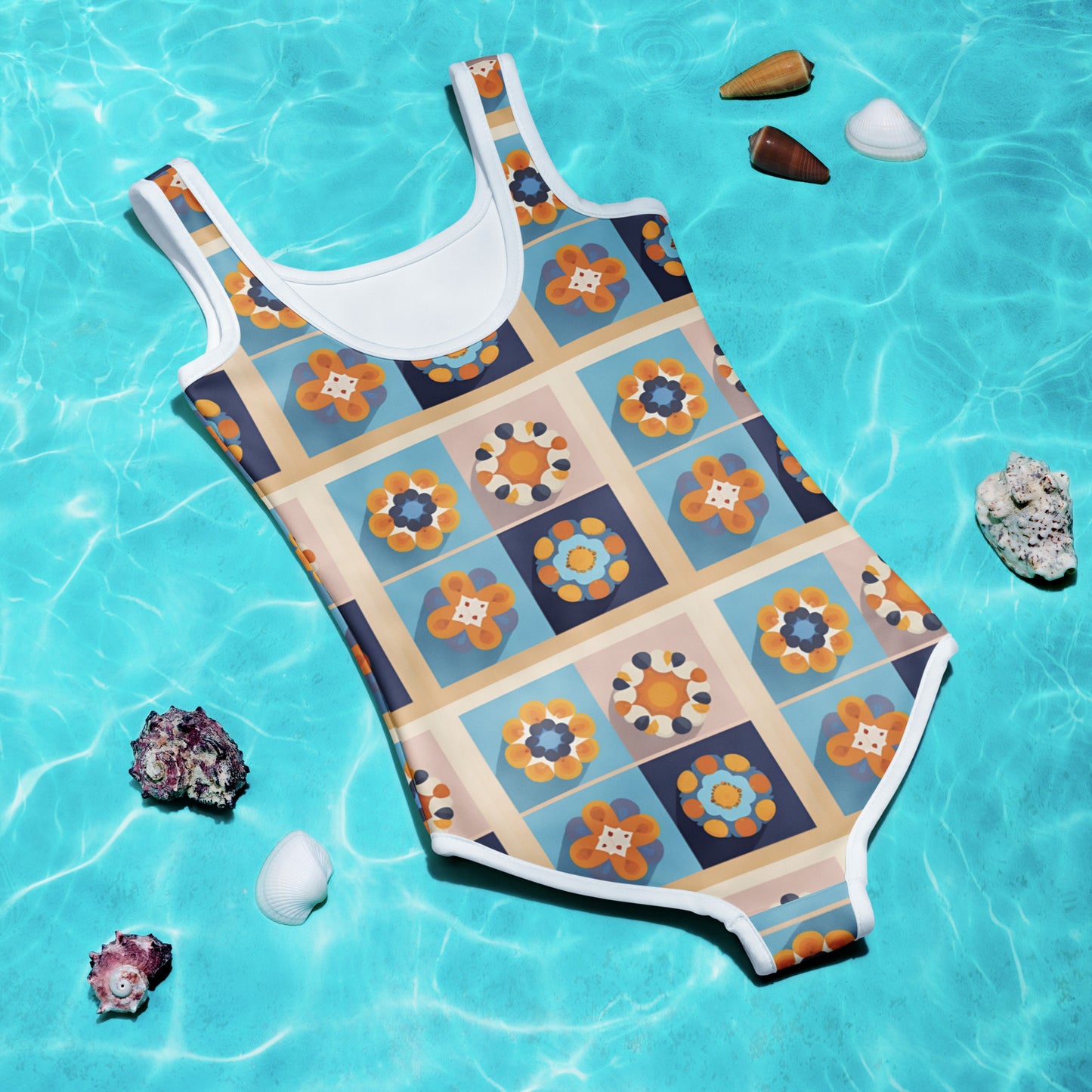 All-Over Print Kids Swimsuit