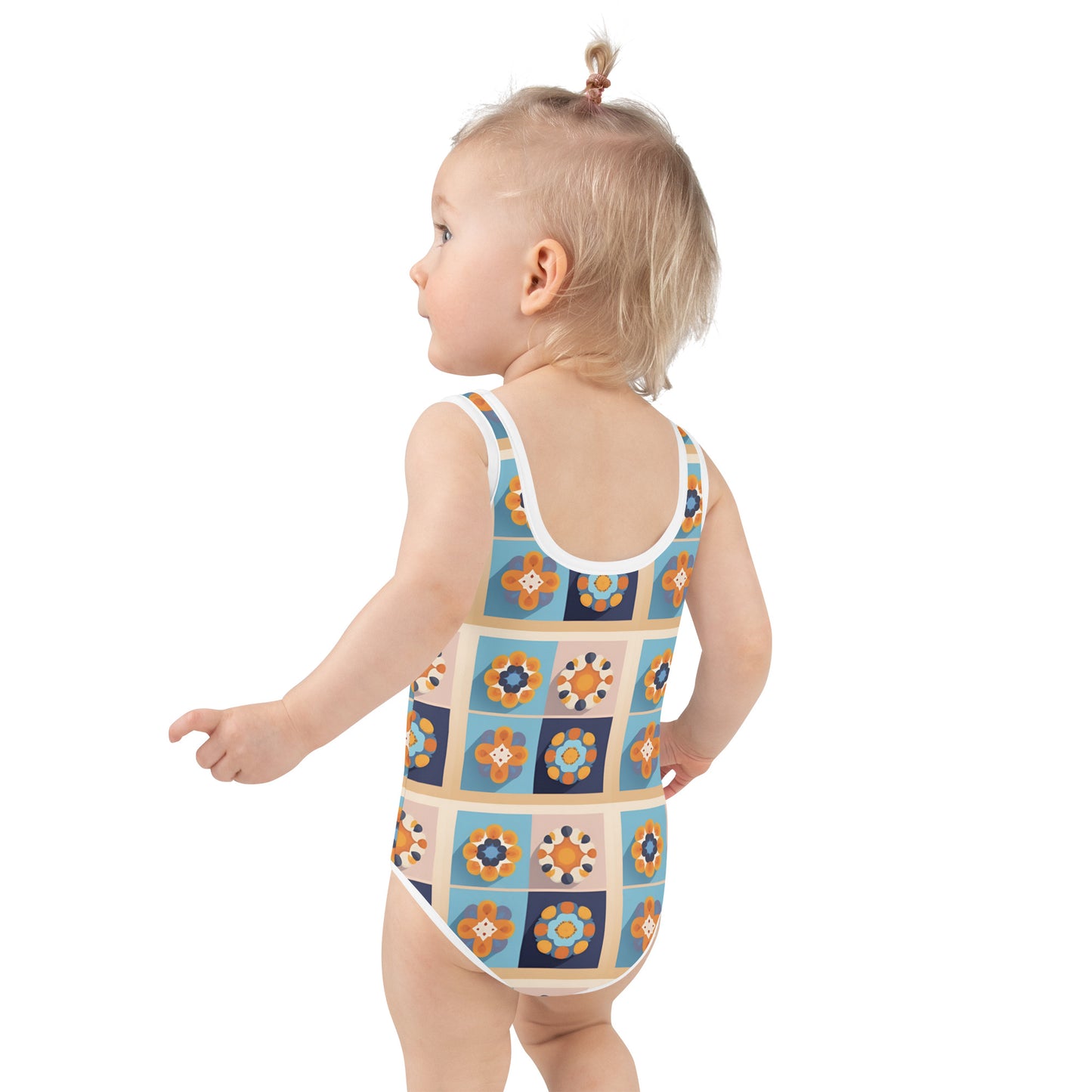 All-Over Print Kids Swimsuit