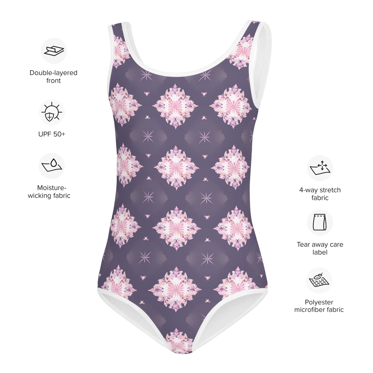 All-Over Print Kids Swimsuit