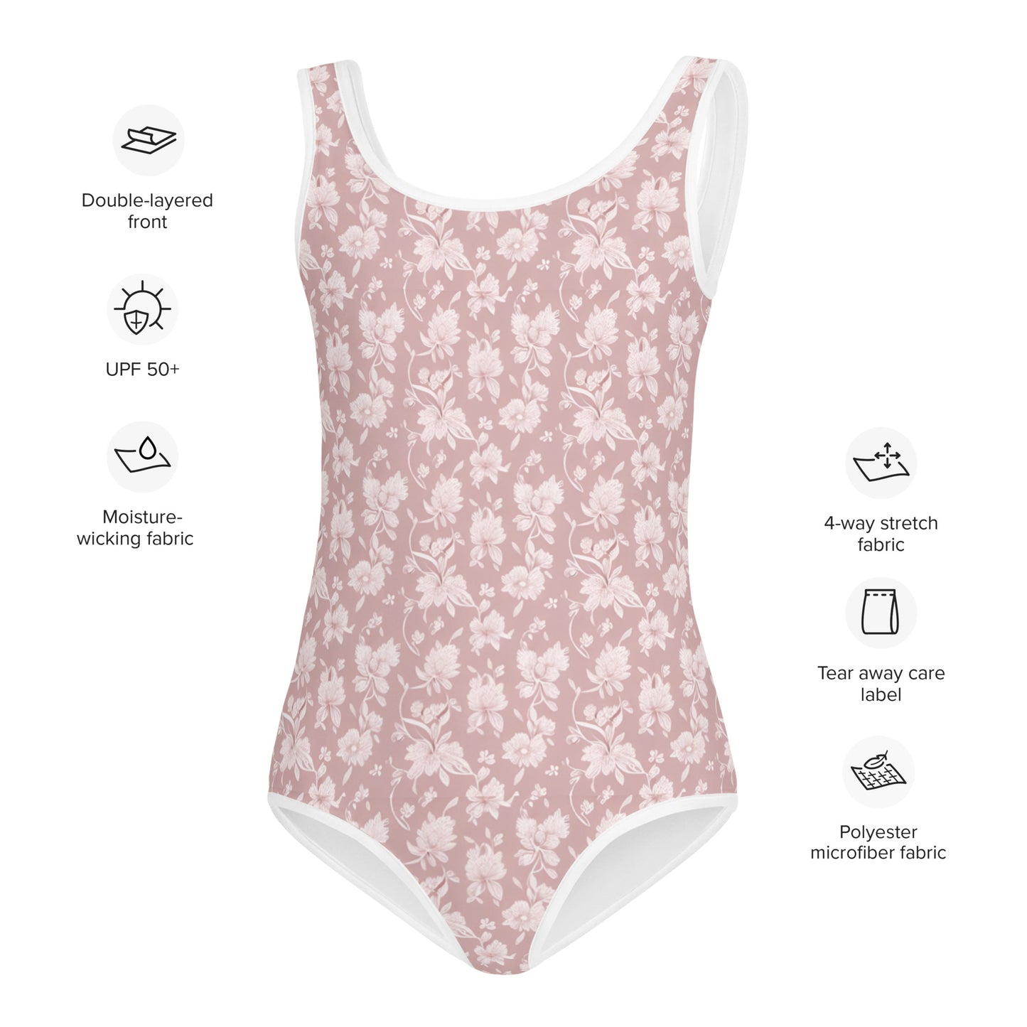 All-Over Print Kids Swimsuit