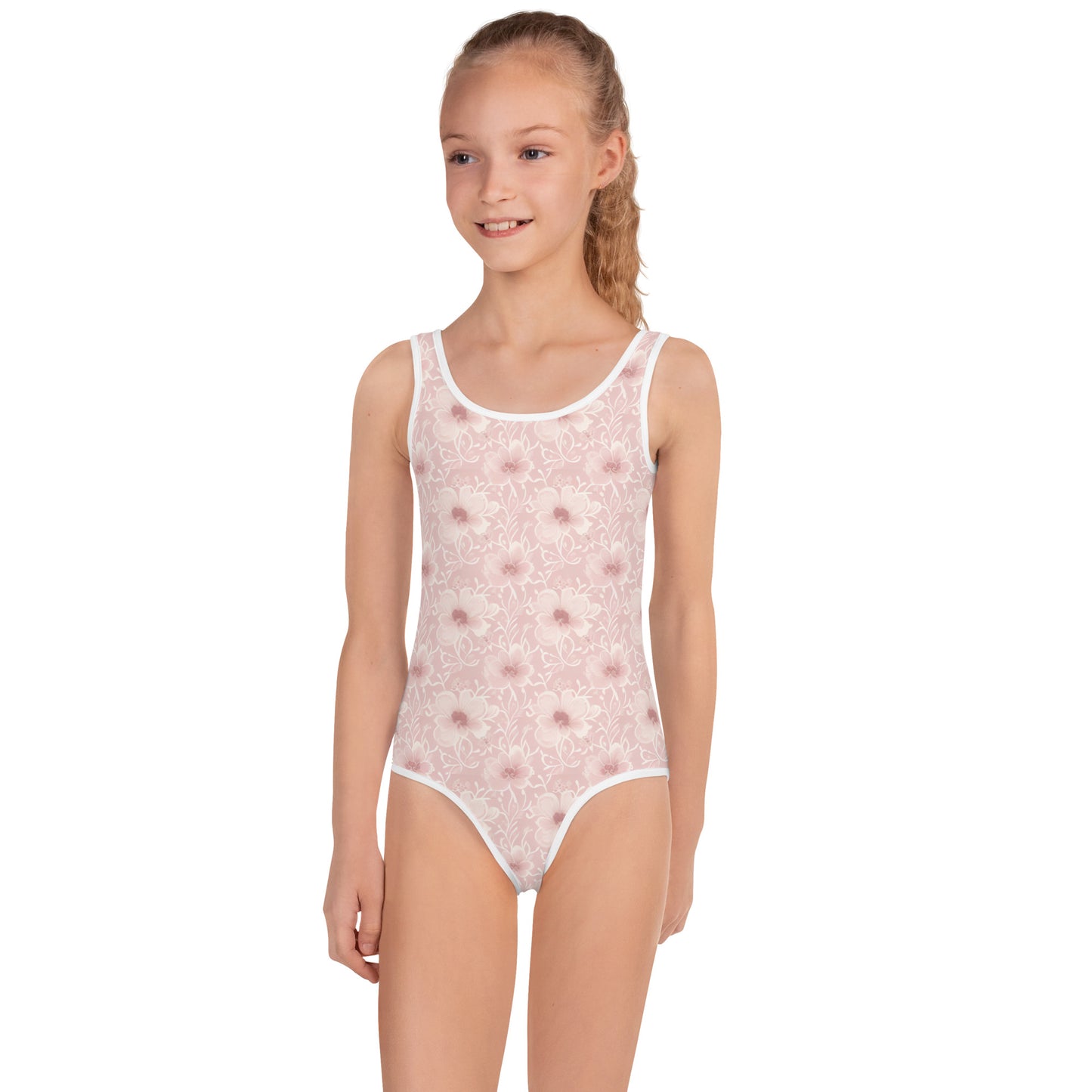 All-Over Print Kids Swimsuit