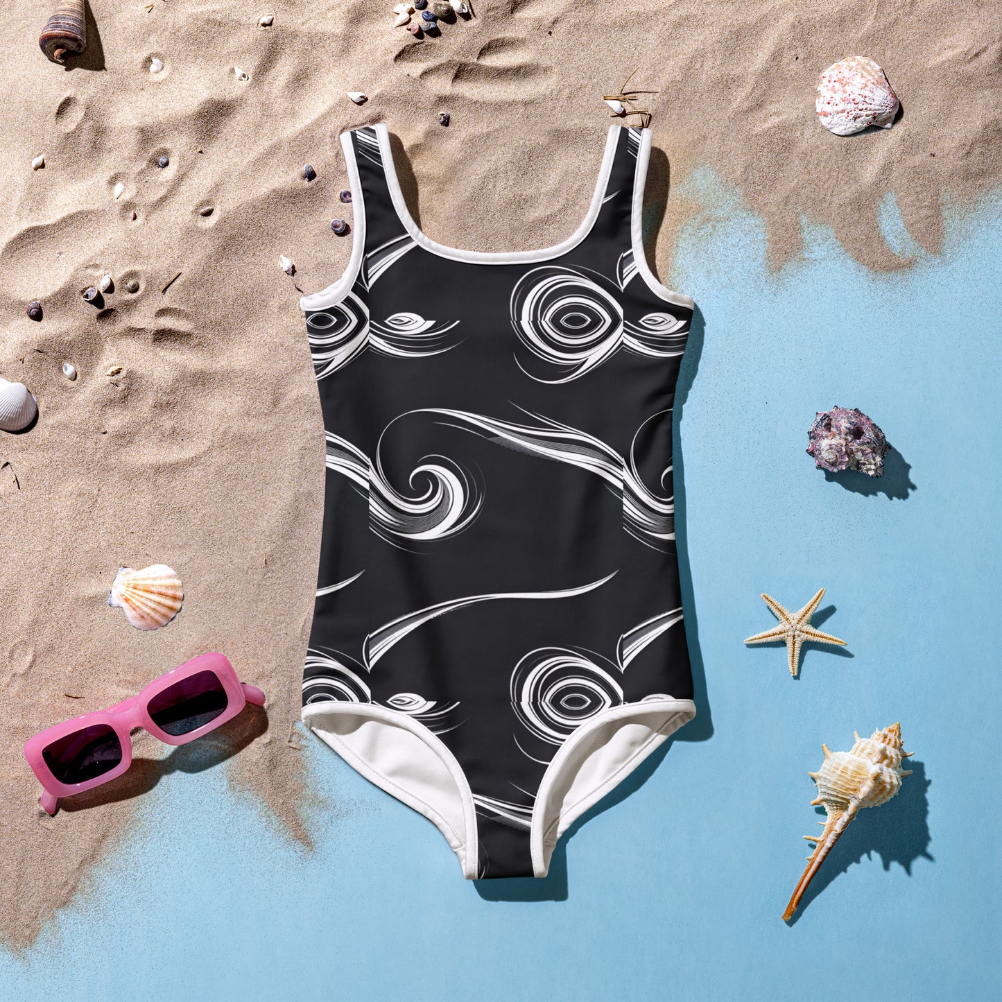 All-Over Print Kids Swimsuit