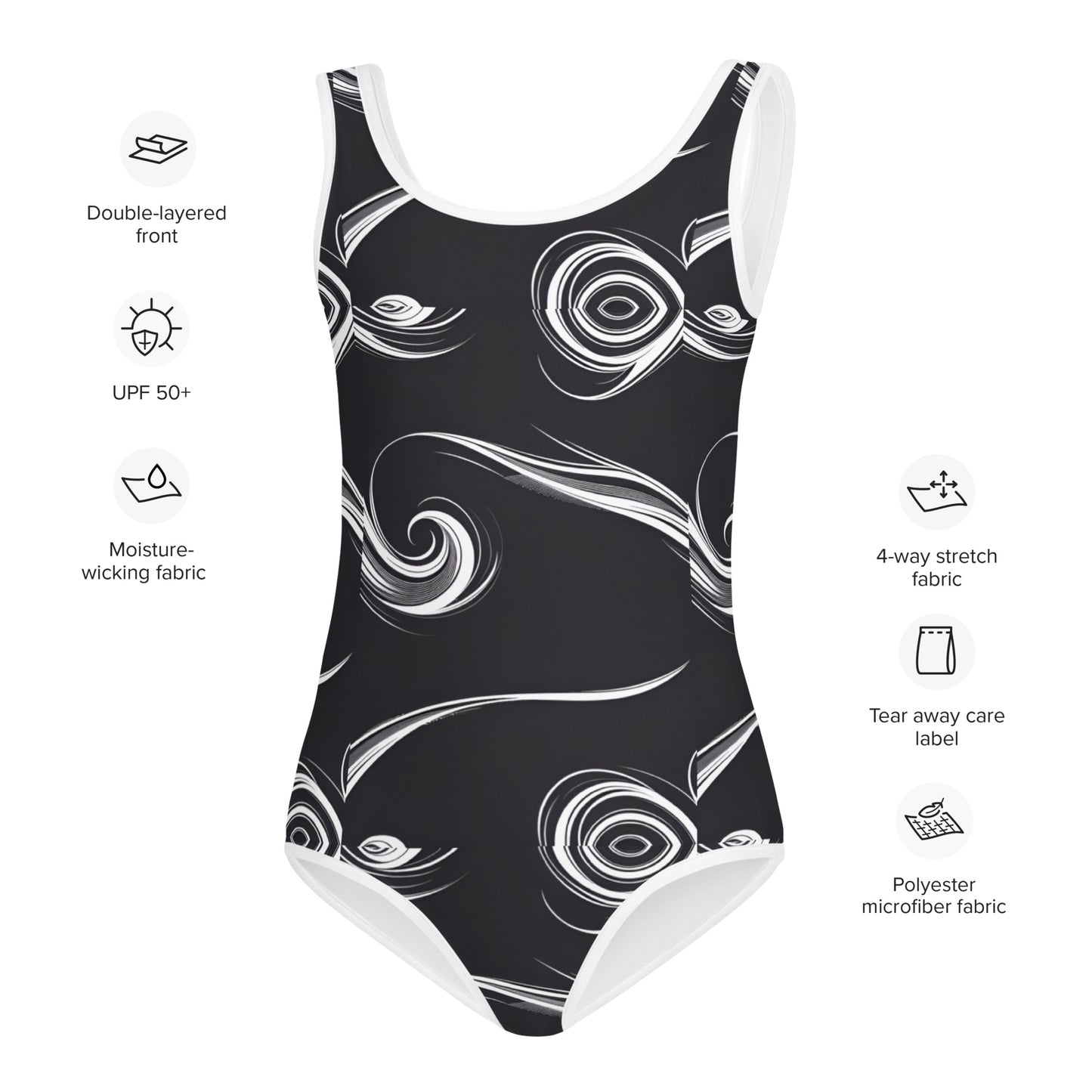 All-Over Print Kids Swimsuit