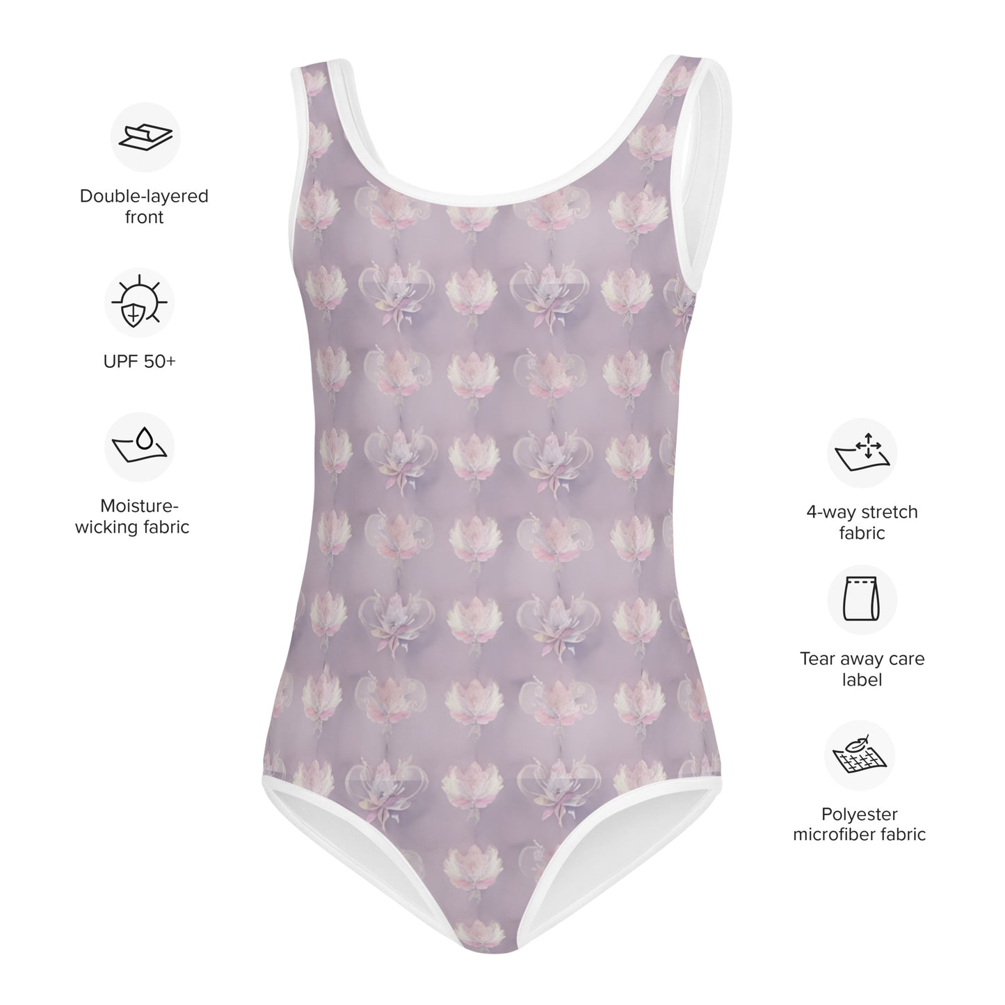 All-Over Print Kids Swimsuit