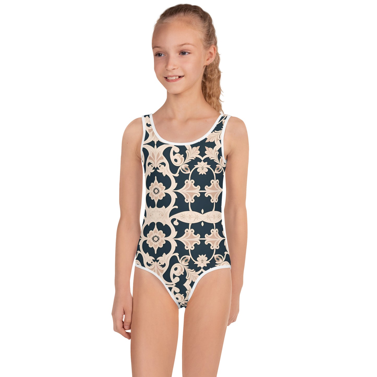 All-Over Print Kids Swimsuit