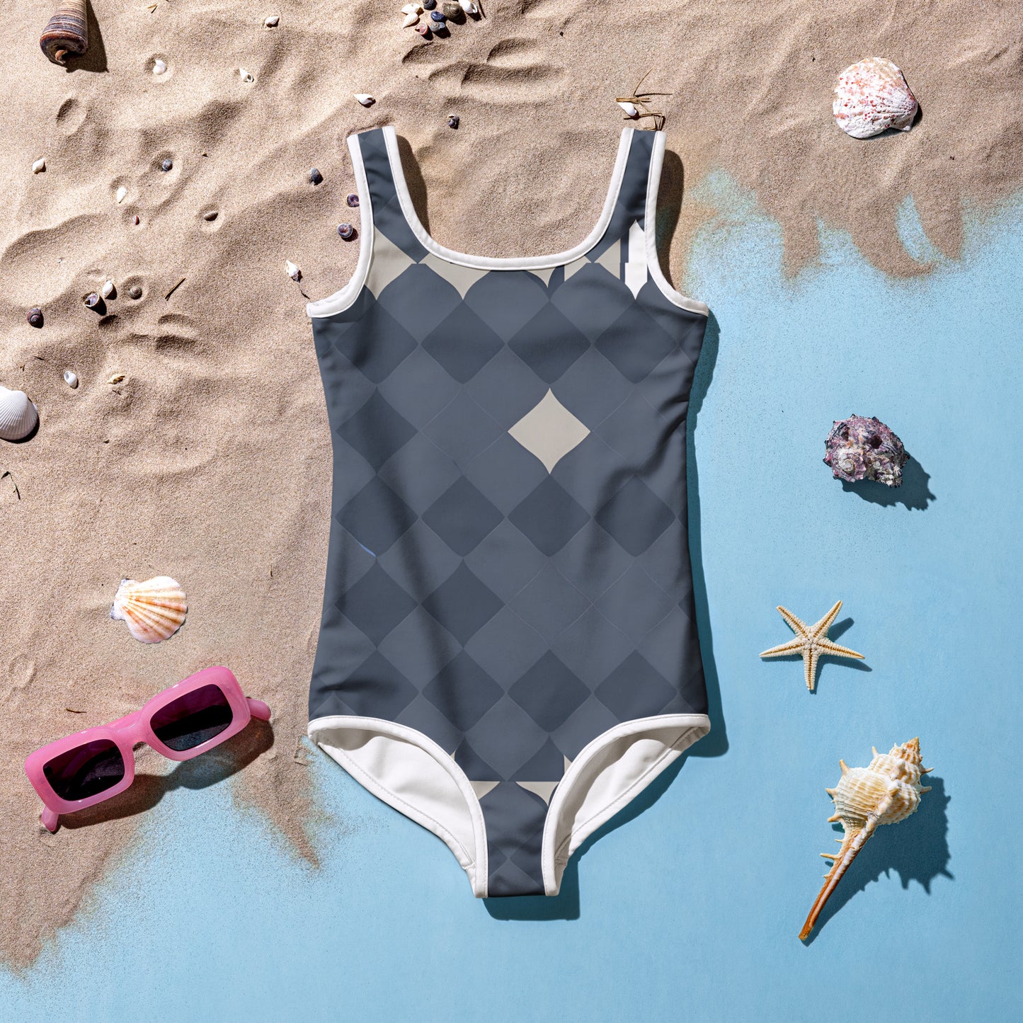 All-Over Print Kids Swimsuit