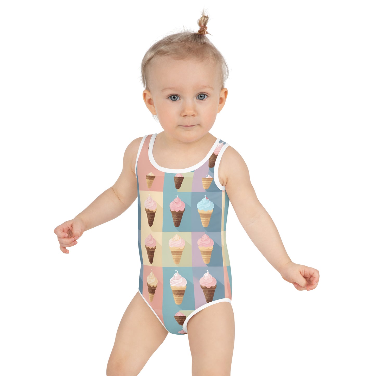 All-Over Print Kids Swimsuit