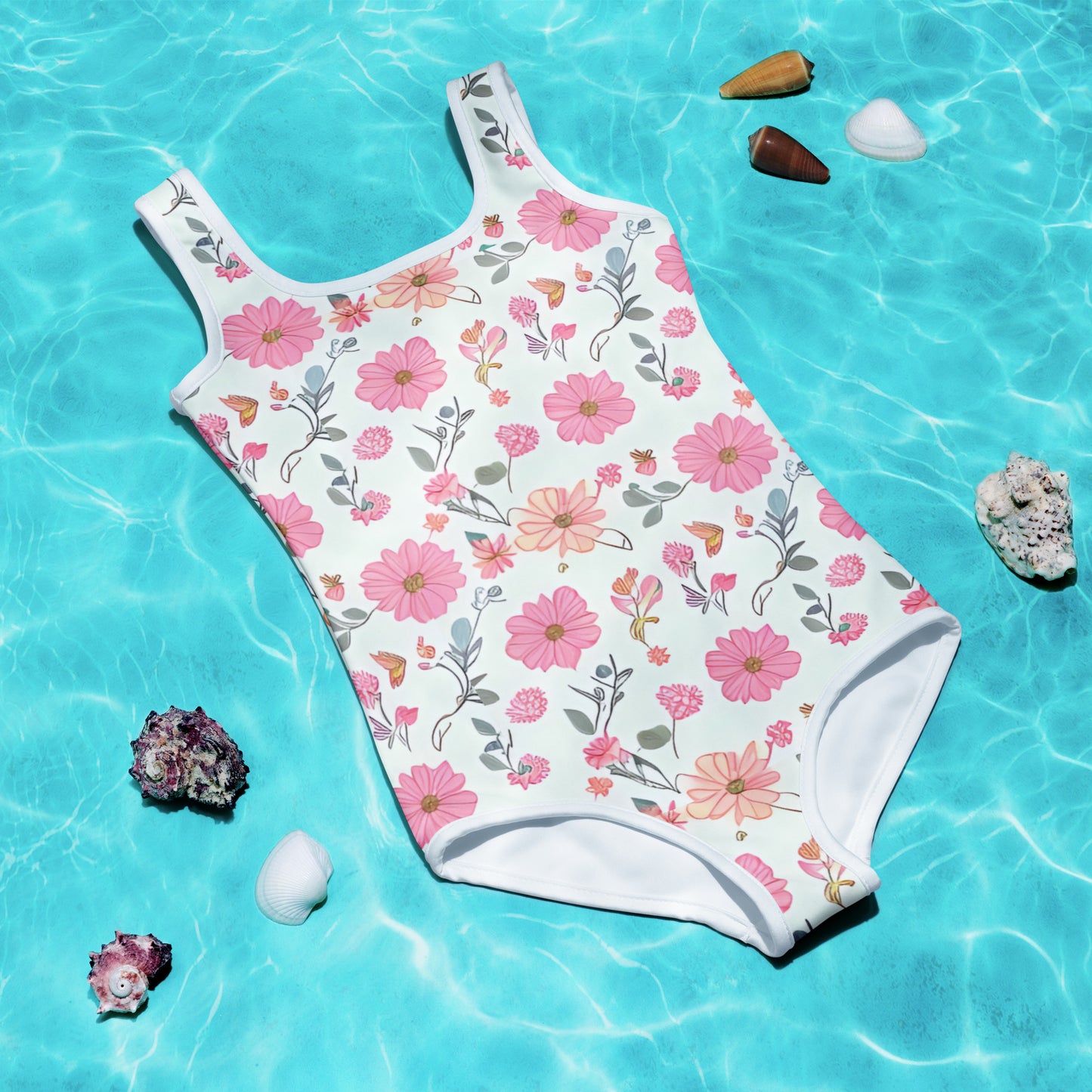 All-Over Print Kids Swimsuit