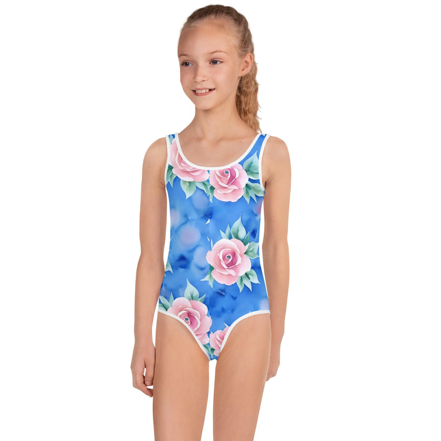 All-Over Print Kids Swimsuit