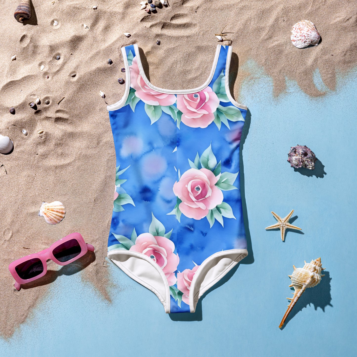 All-Over Print Kids Swimsuit