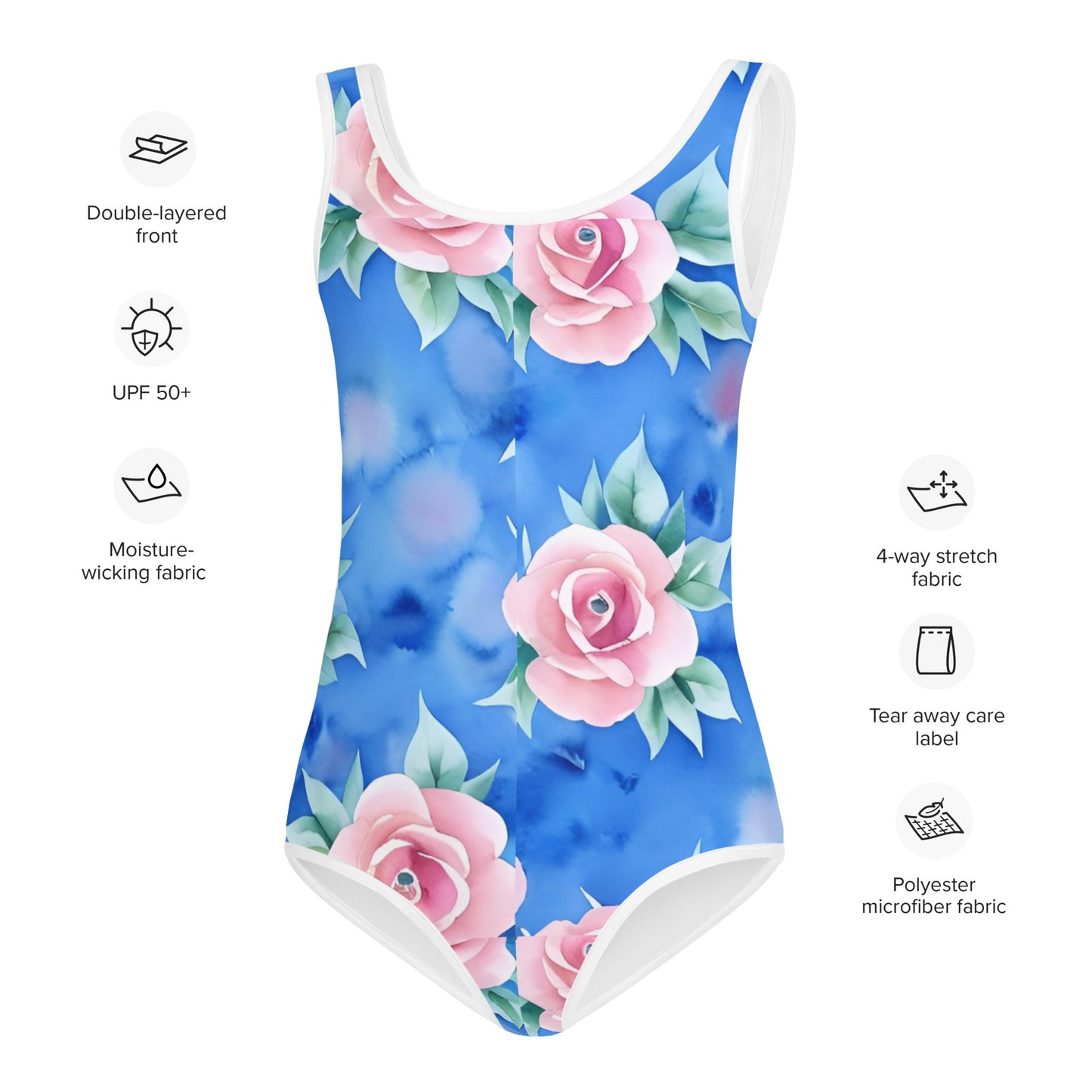 All-Over Print Kids Swimsuit