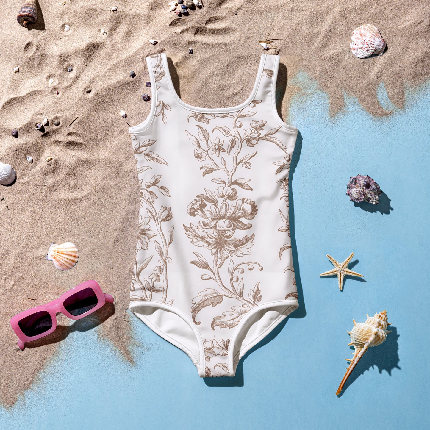All-Over Print Kids Swimsuit