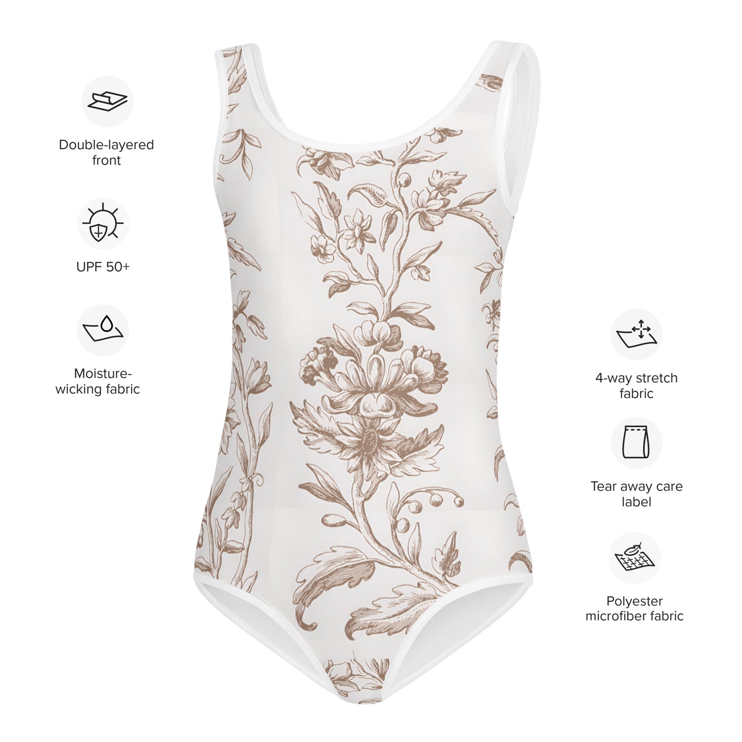 All-Over Print Kids Swimsuit