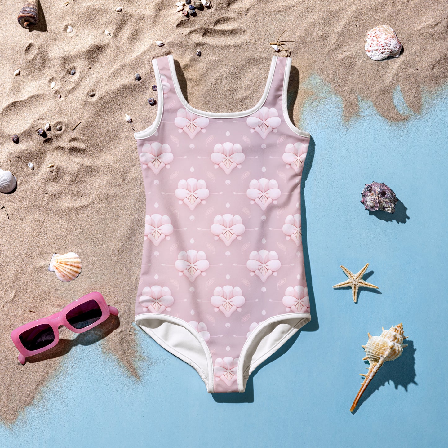 All-Over Print Kids Swimsuit