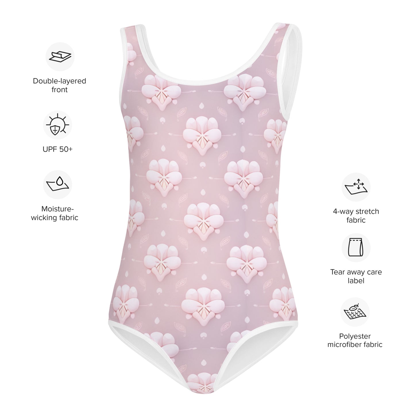 All-Over Print Kids Swimsuit