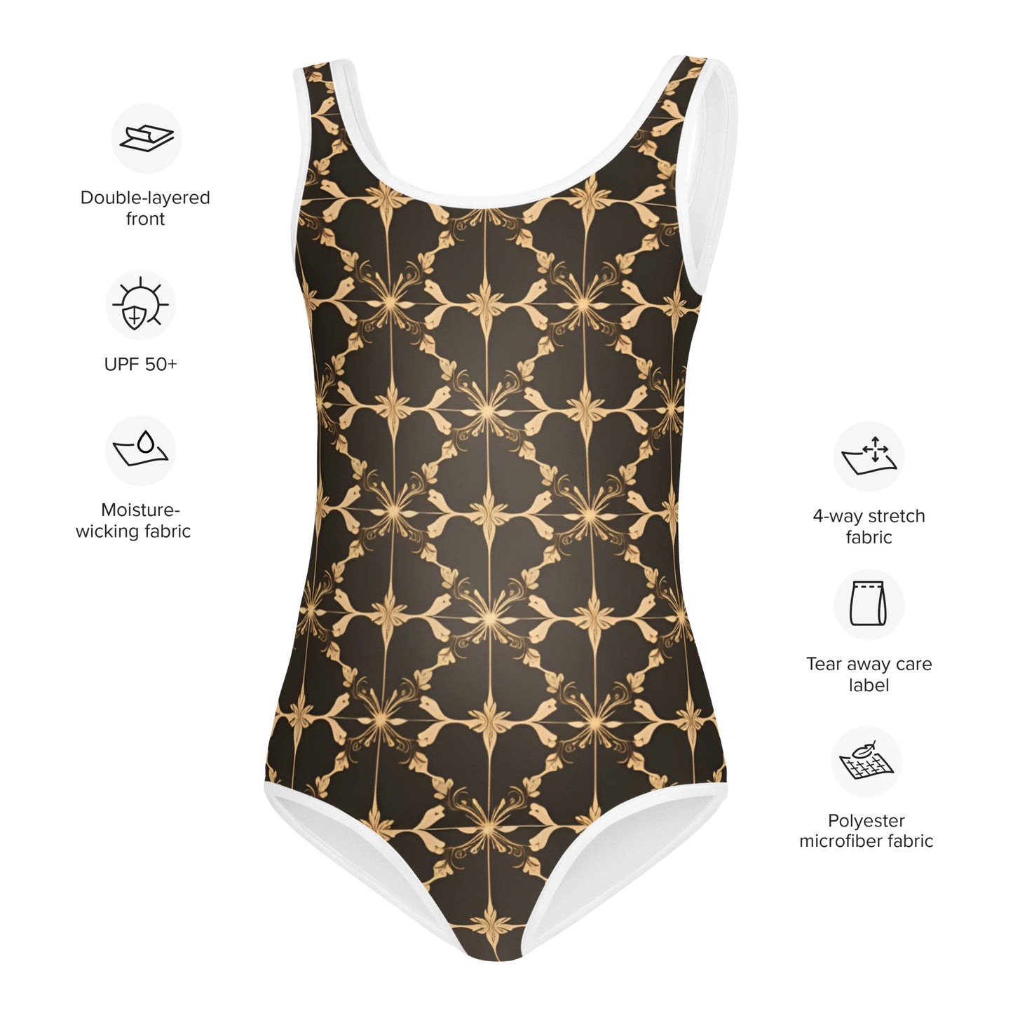 All-Over Print Kids Swimsuit