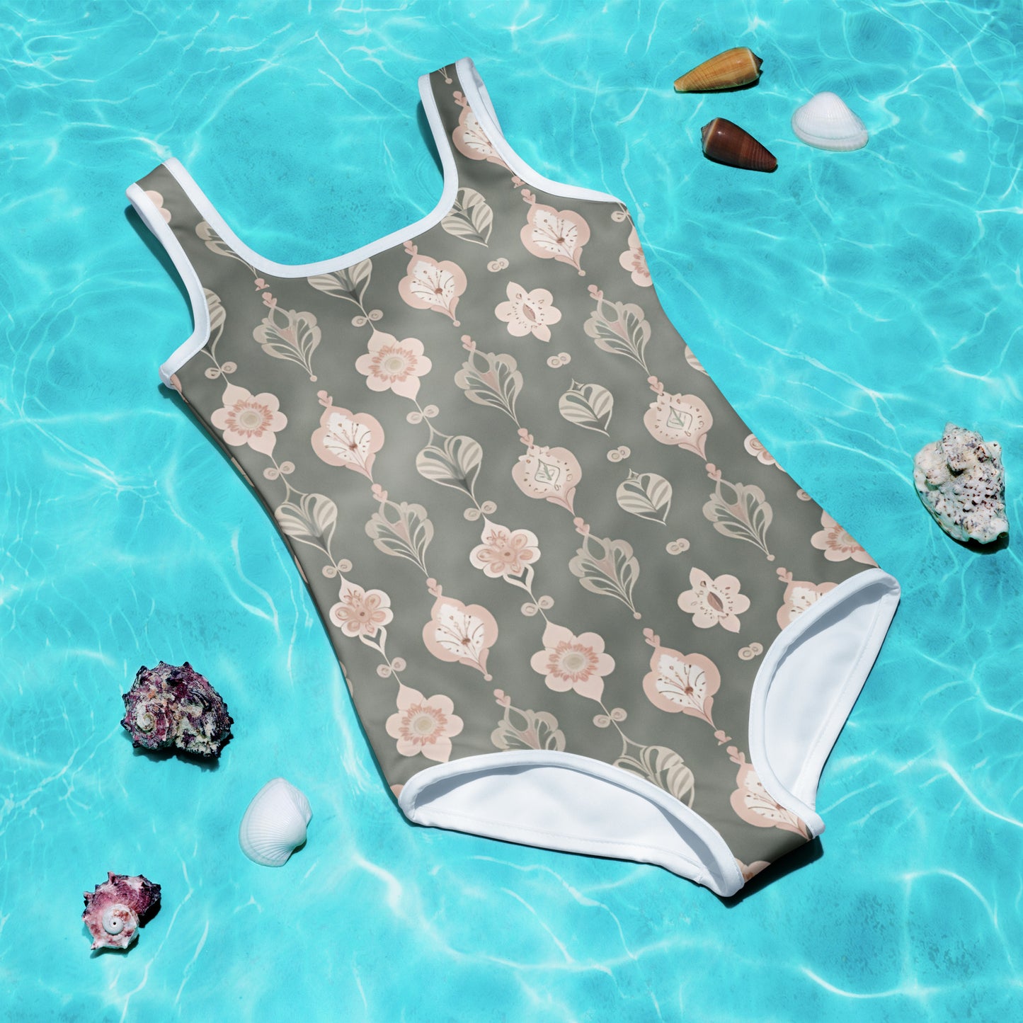 All-Over Print Kids Swimsuit