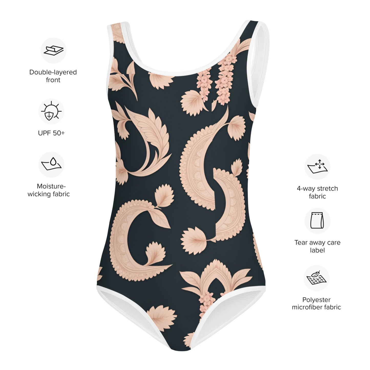 All-Over Print Kids Swimsuit