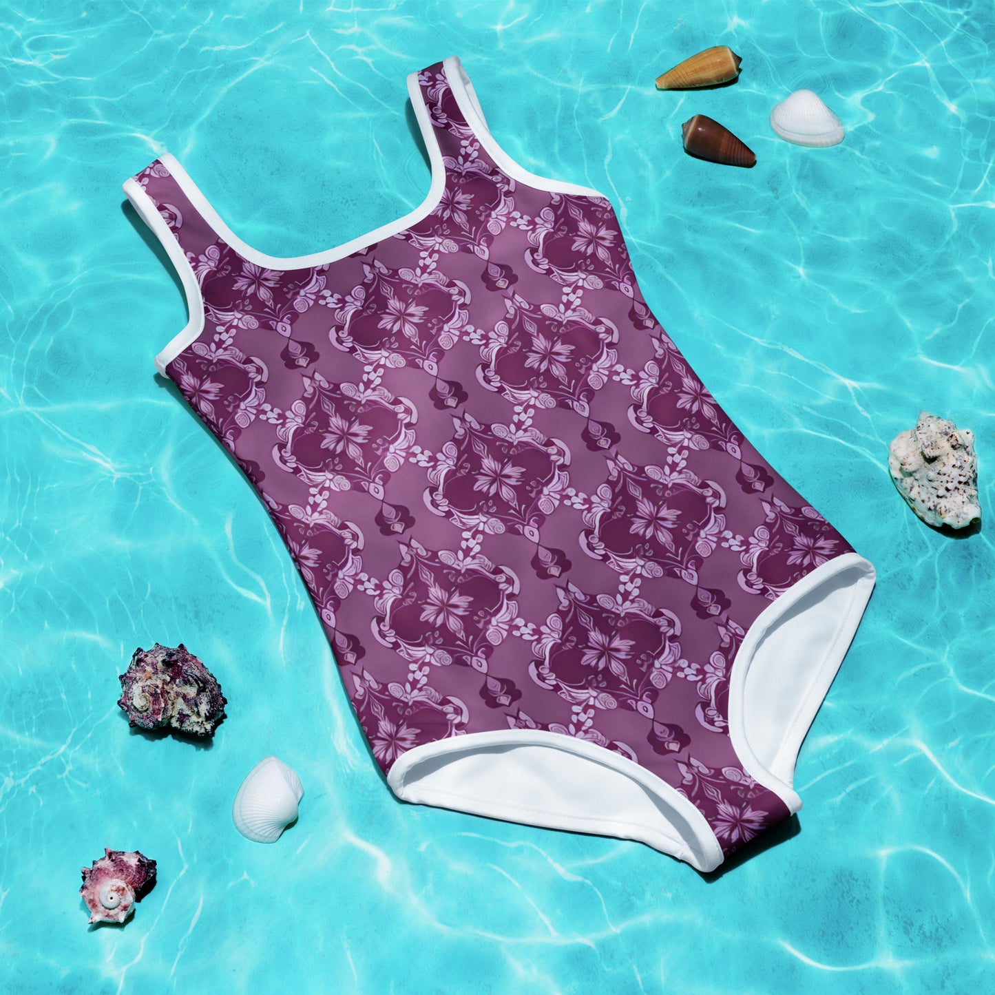 All-Over Print Kids Swimsuit