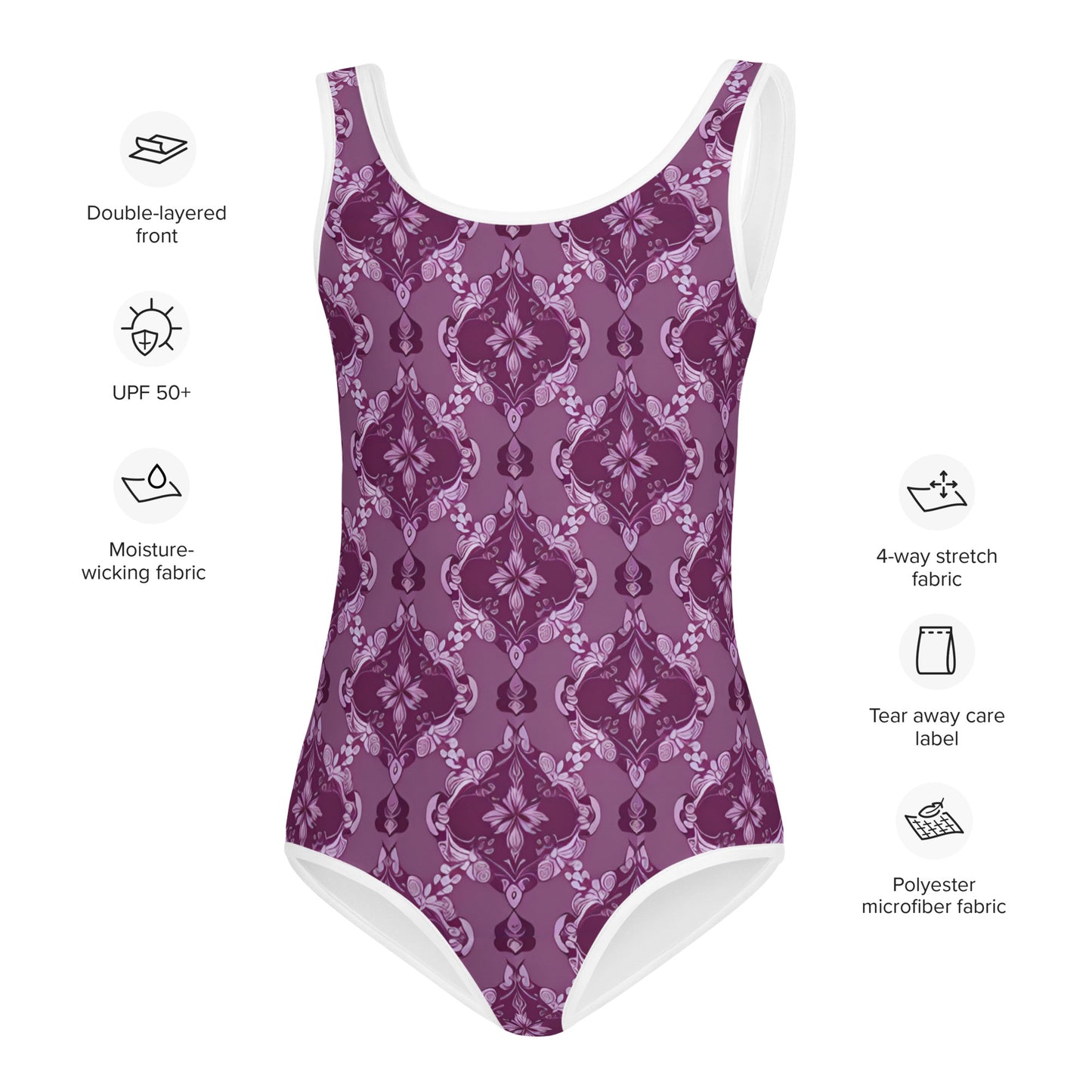 All-Over Print Kids Swimsuit