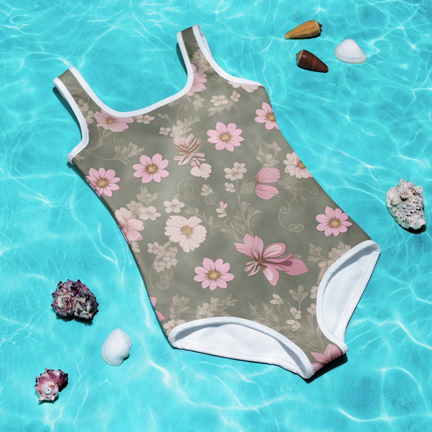 All-Over Print Kids Swimsuit