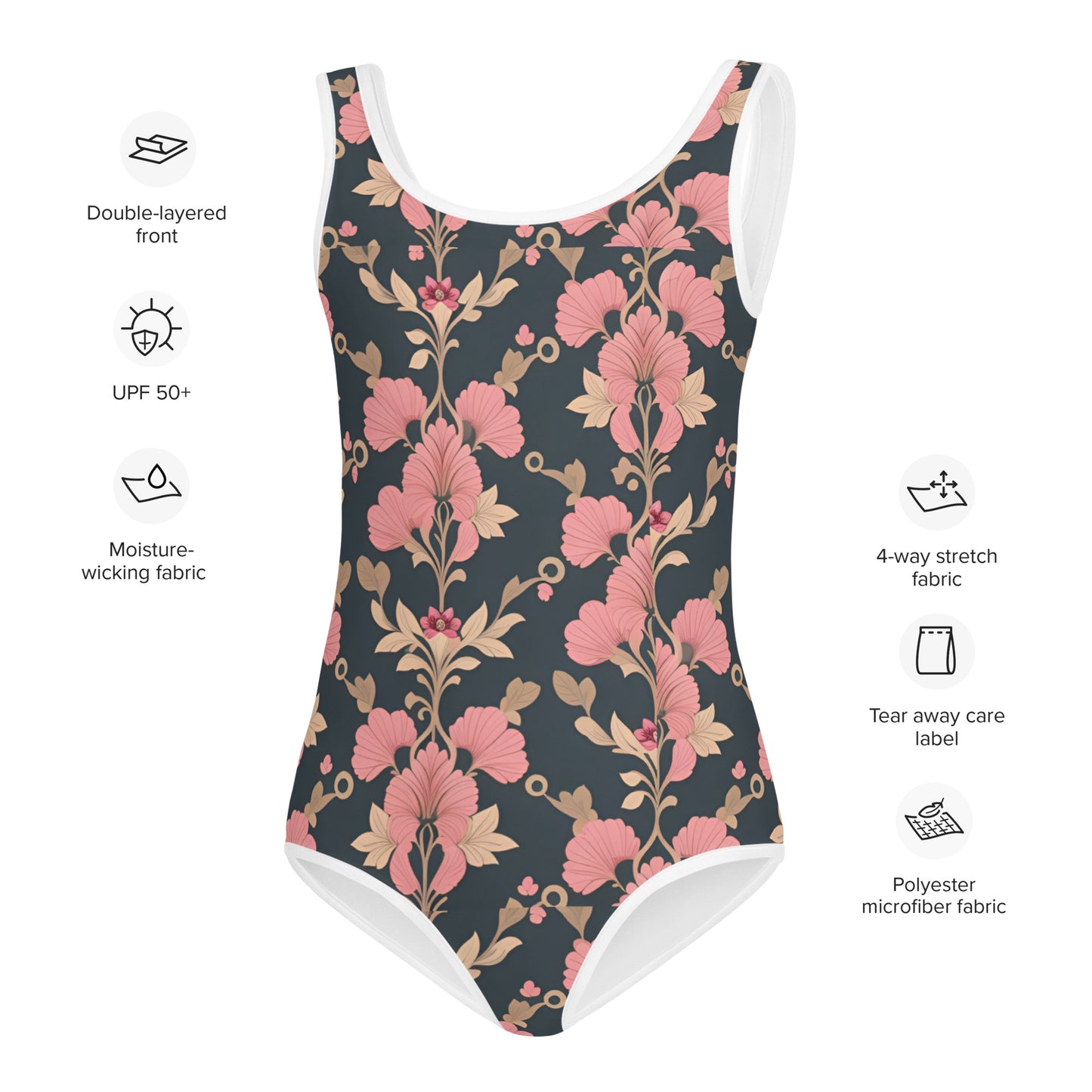 All-Over Print Kids Swimsuit