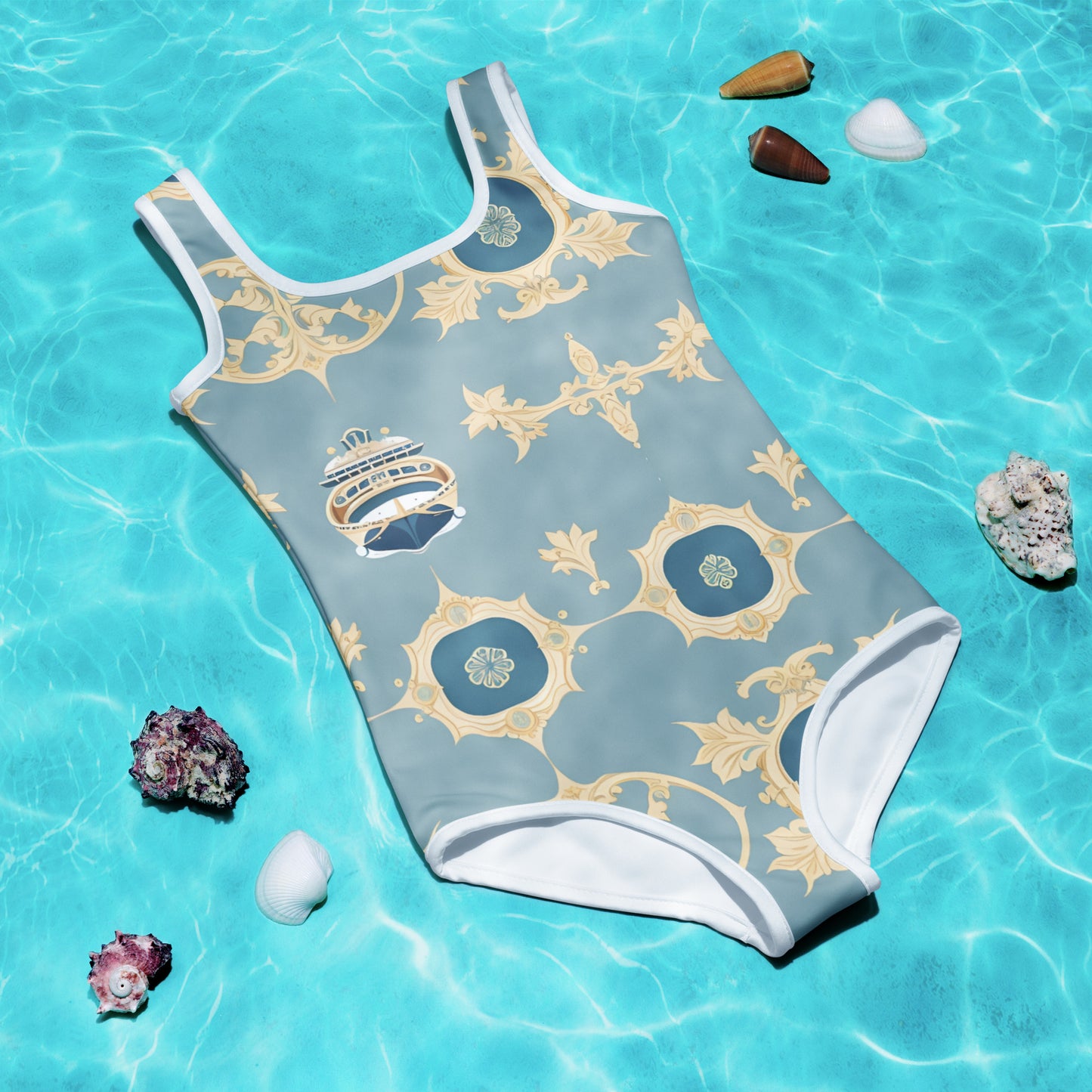 All-Over Print Kids Swimsuit