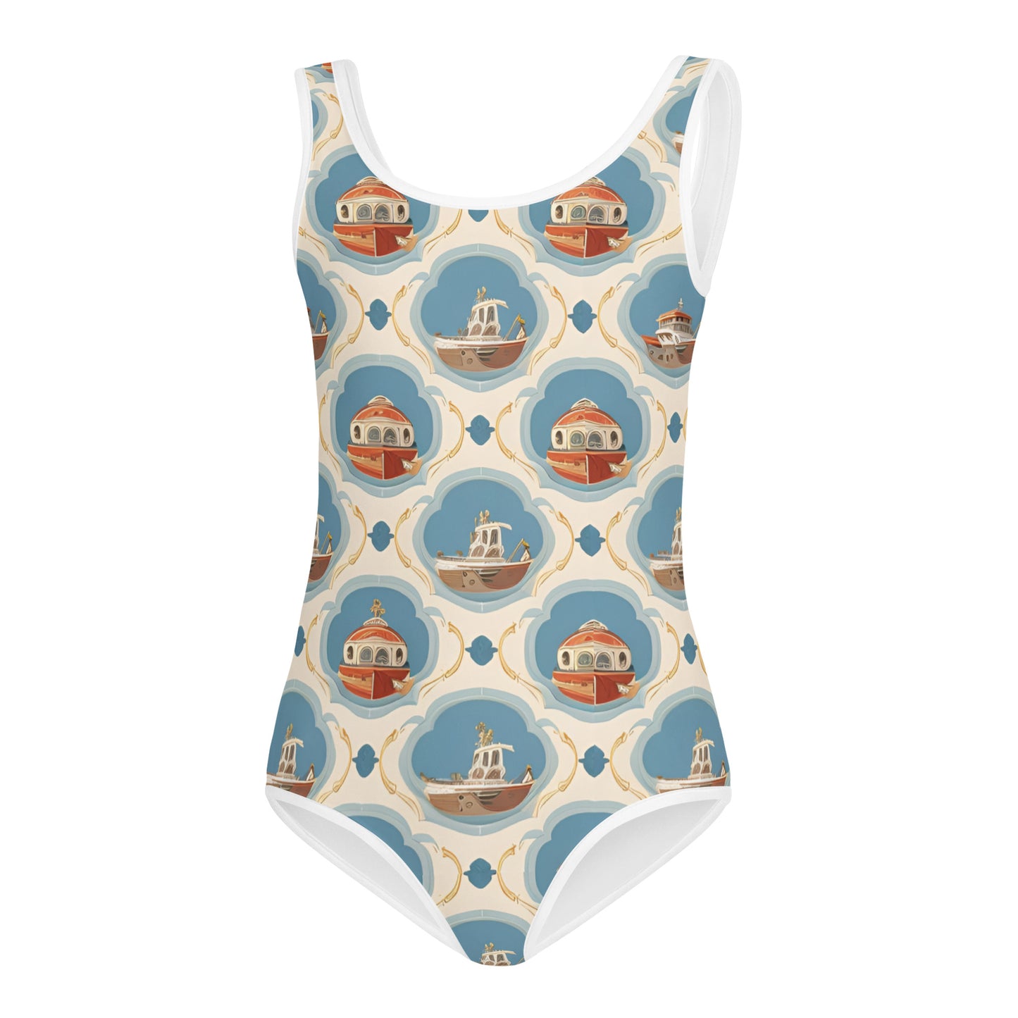 All-Over Print Kids Swimsuit