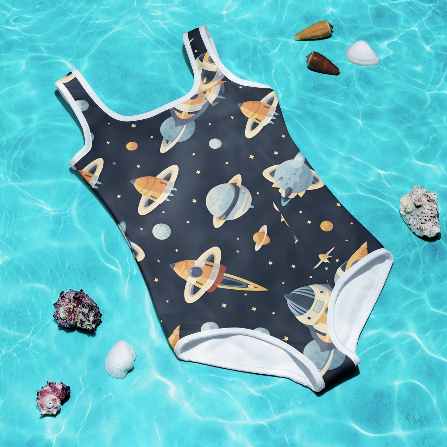 All-Over Print Kids Swimsuit