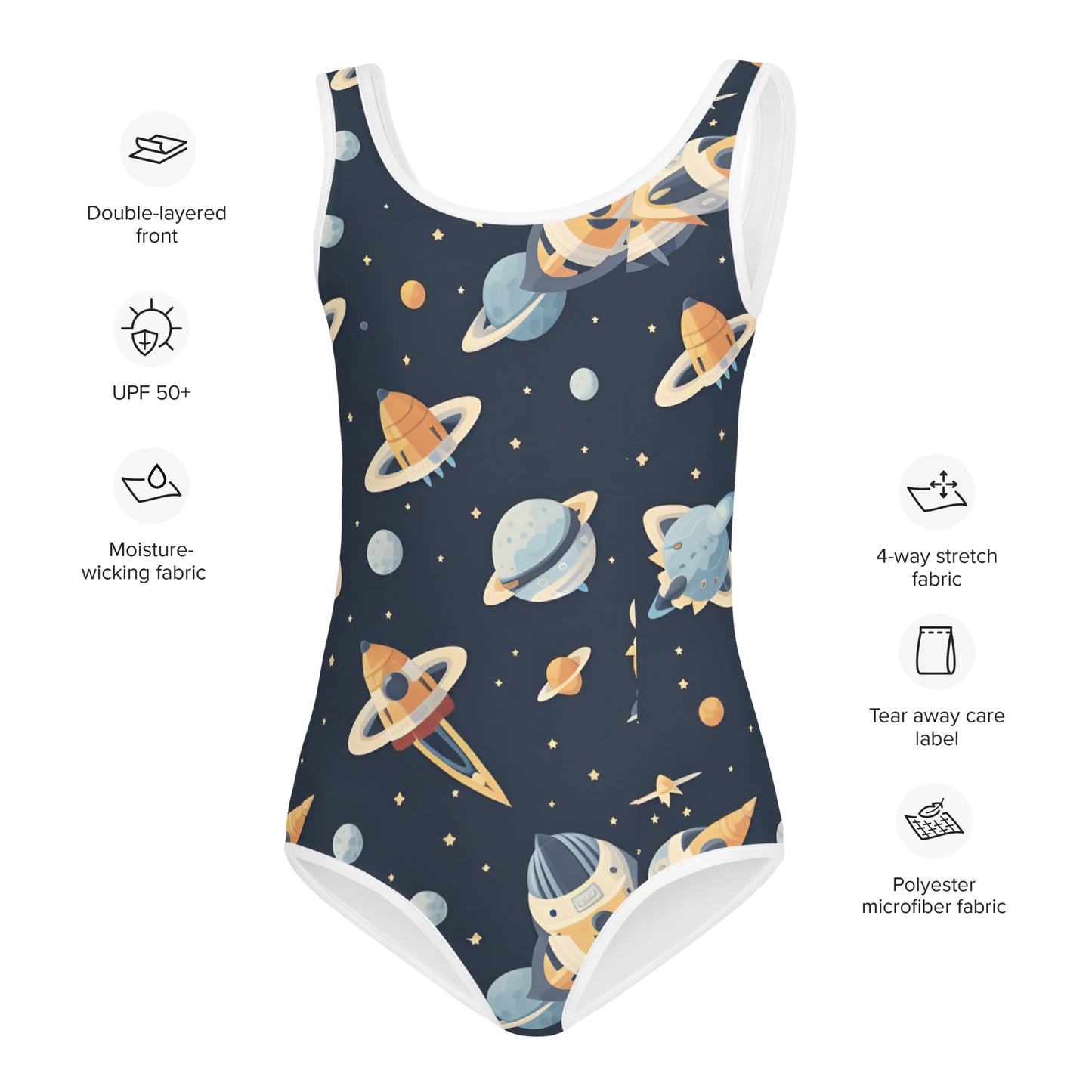 All-Over Print Kids Swimsuit