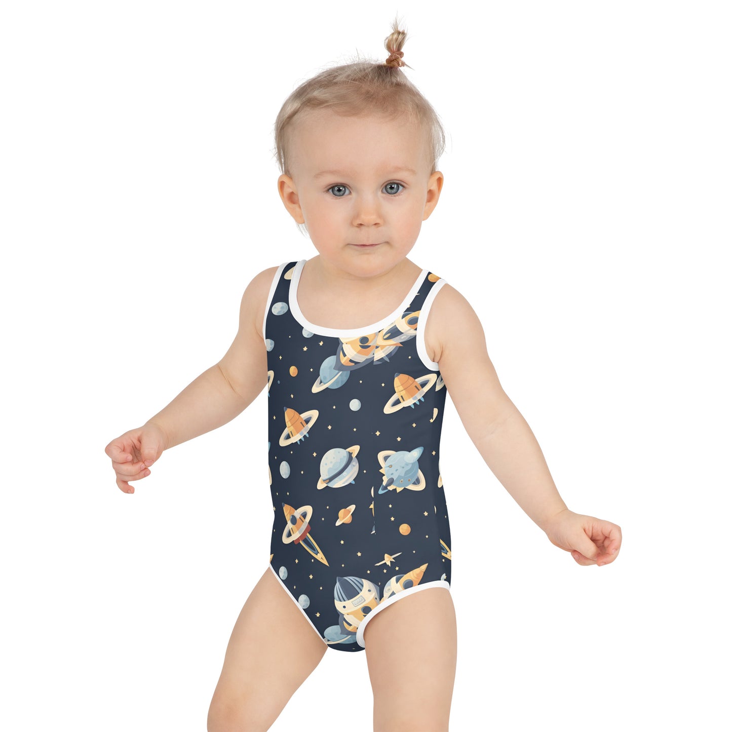 All-Over Print Kids Swimsuit