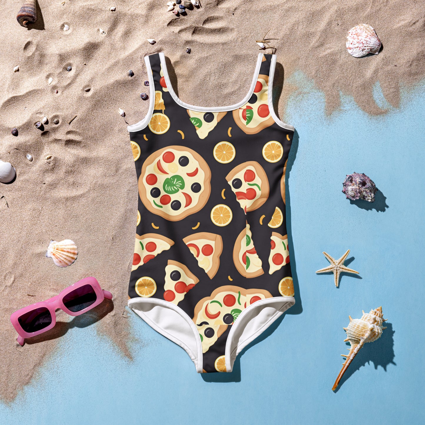 All-Over Print Kids Swimsuit