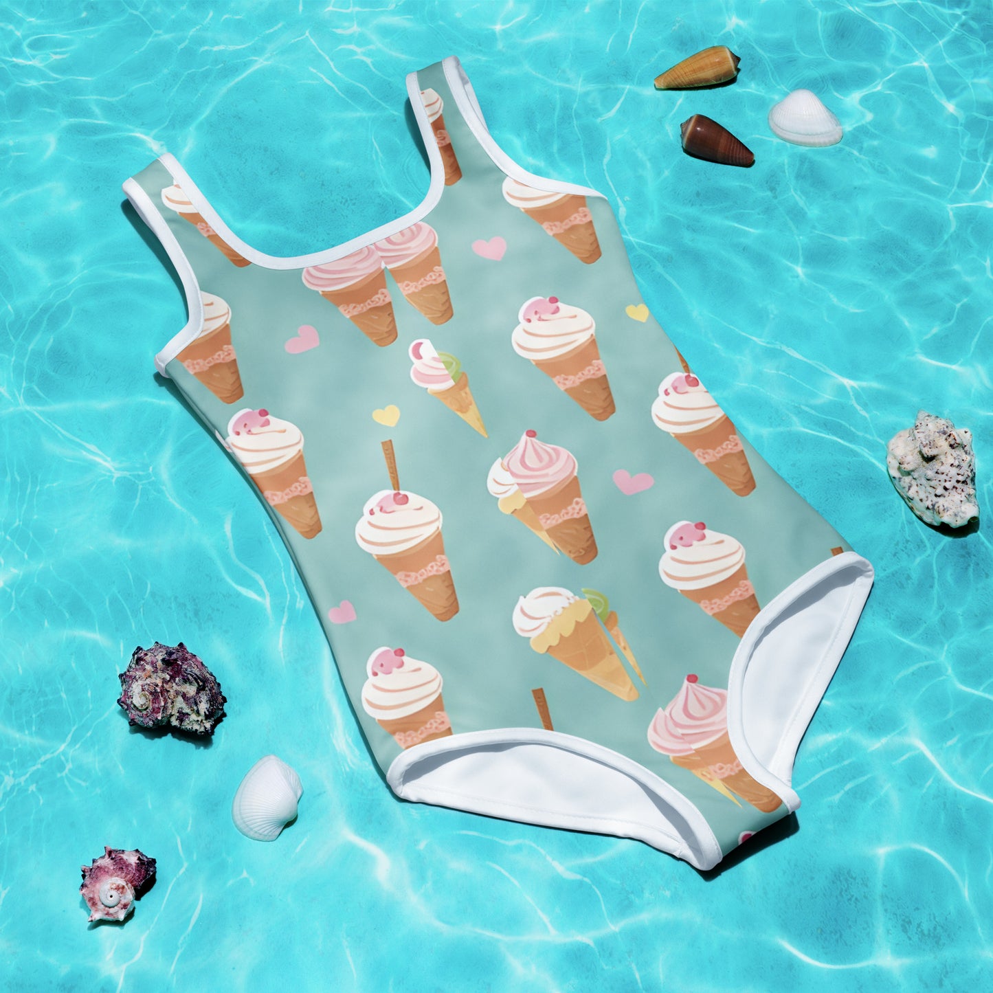 All-Over Print Kids Swimsuit