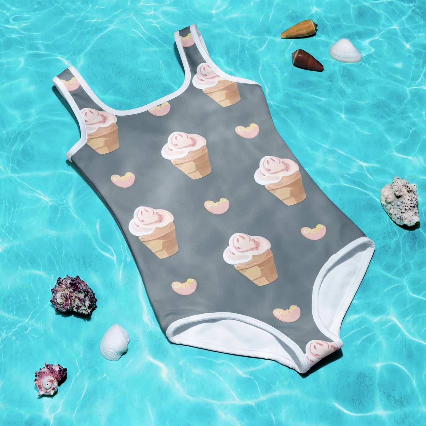 All-Over Print Kids Swimsuit