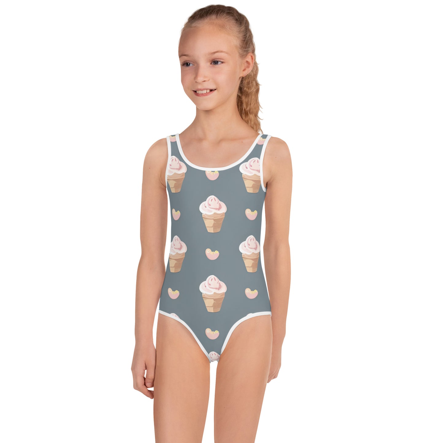 All-Over Print Kids Swimsuit