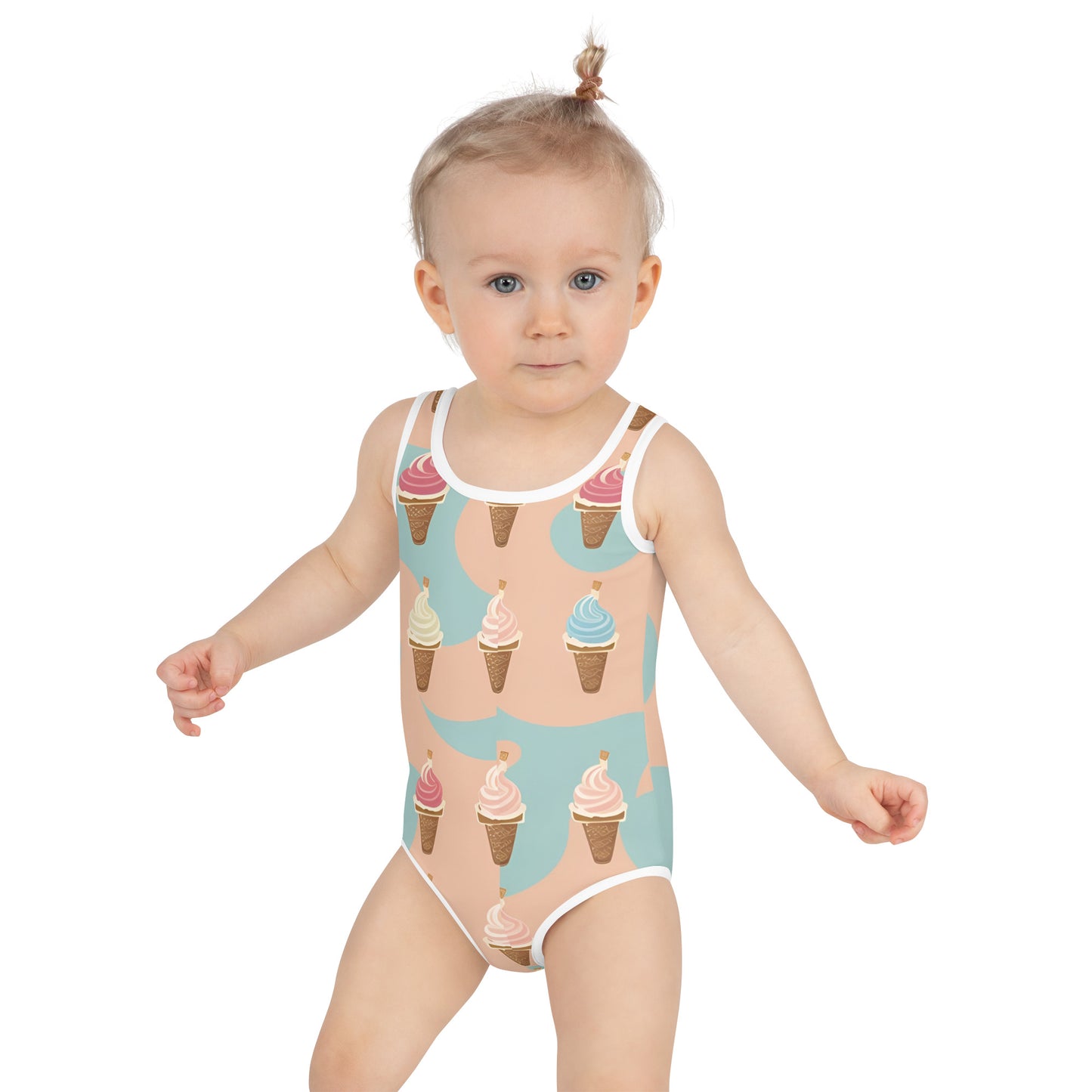 All-Over Print Kids Swimsuit