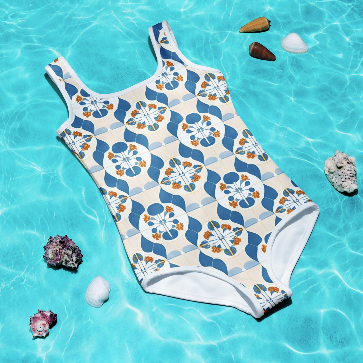 All-Over Print Kids Swimsuit