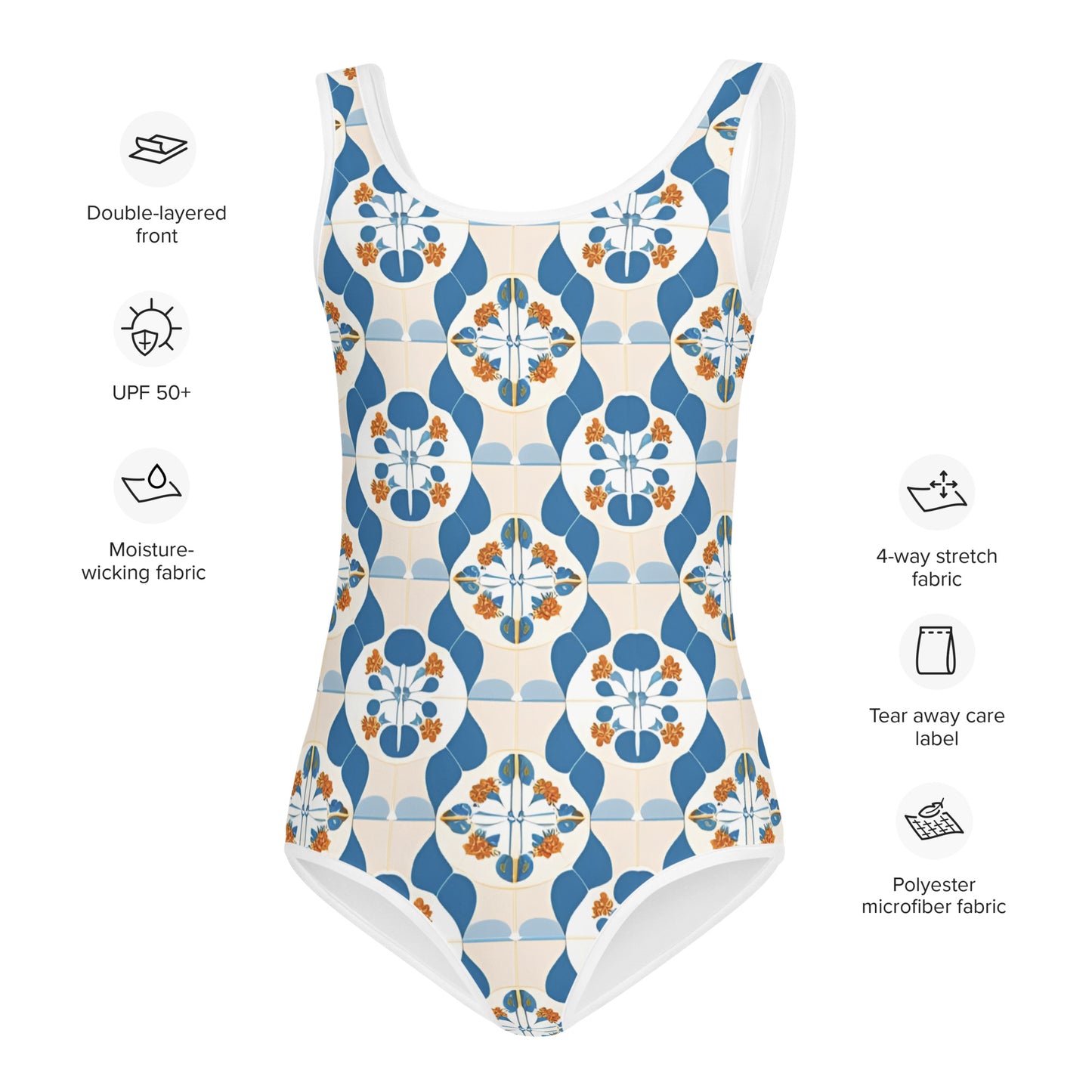 All-Over Print Kids Swimsuit