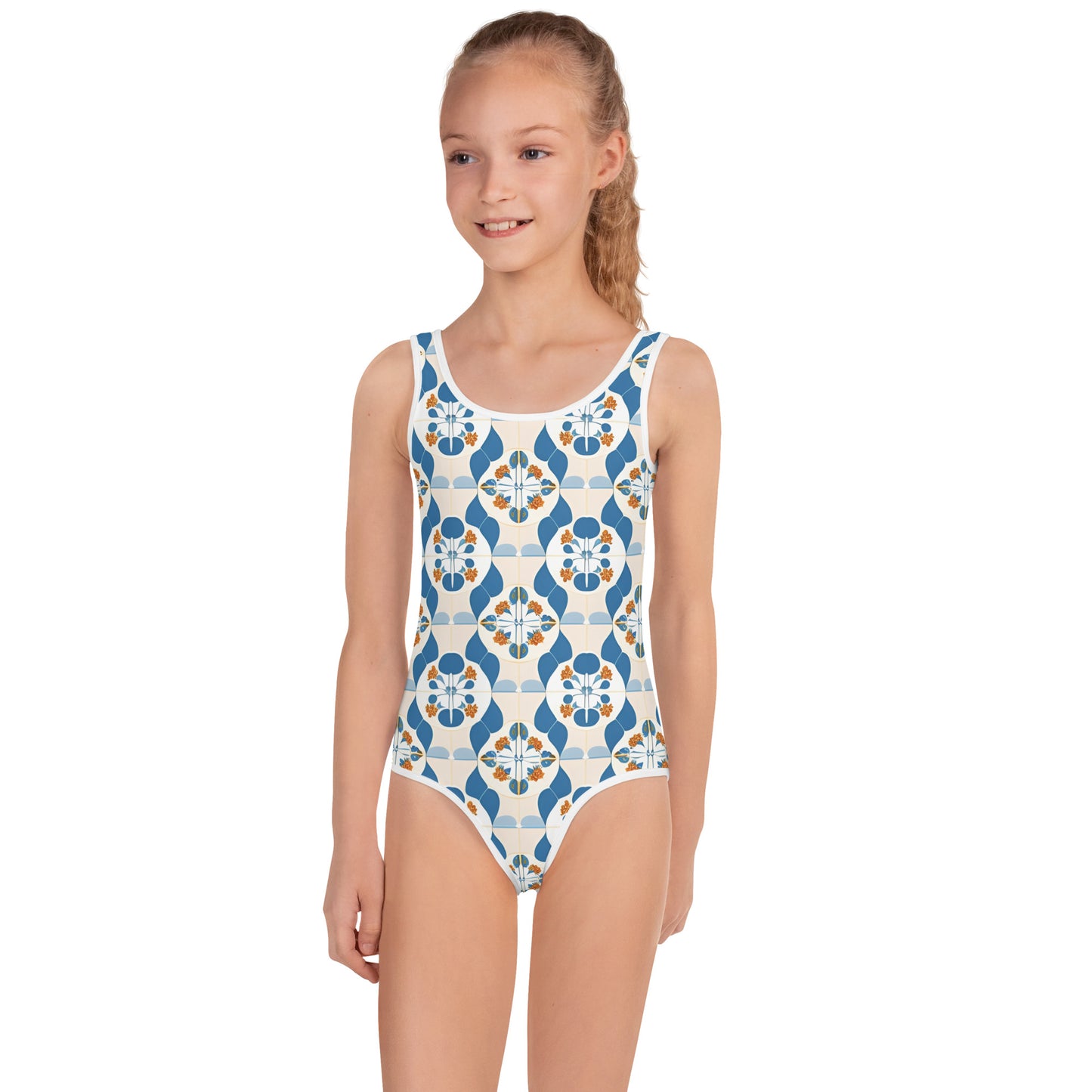 All-Over Print Kids Swimsuit