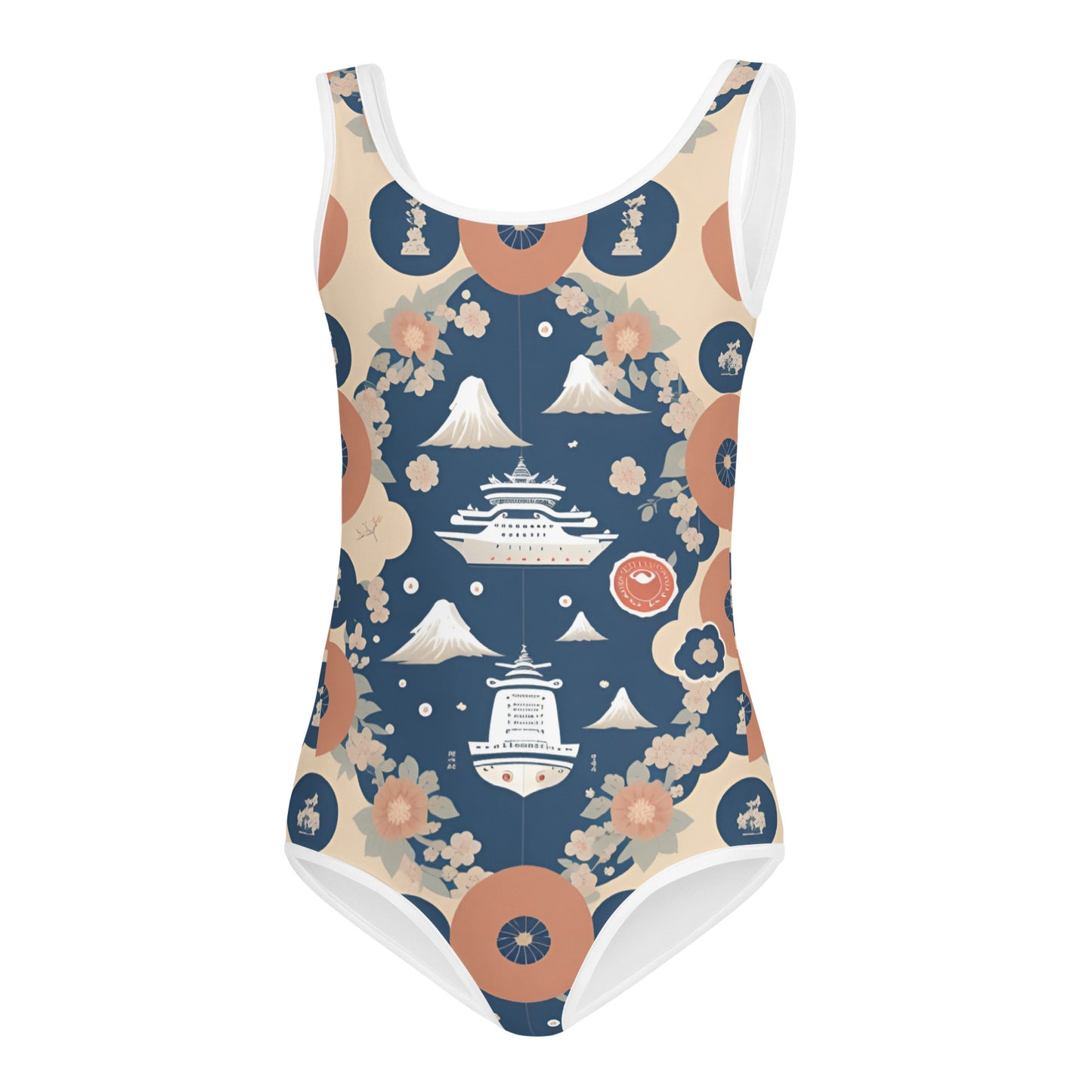 All-Over Print Kids Swimsuit