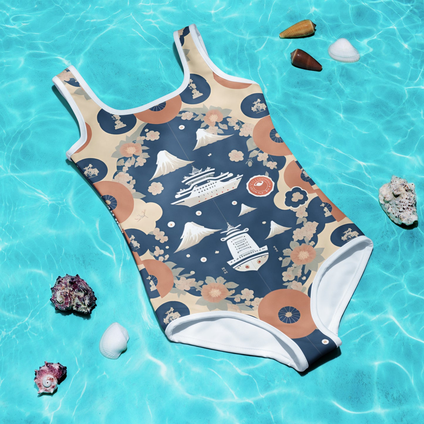 All-Over Print Kids Swimsuit