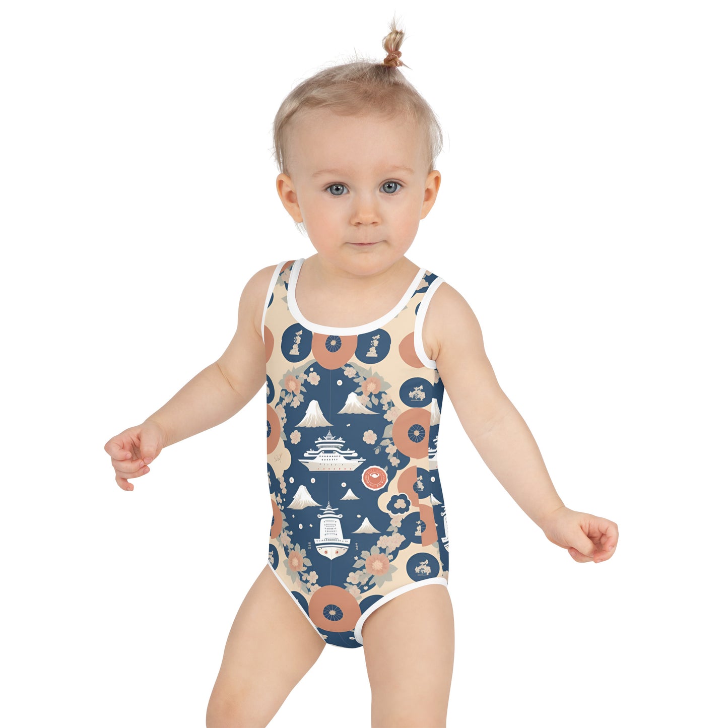 All-Over Print Kids Swimsuit