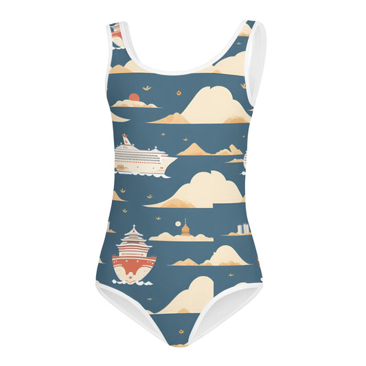 All-Over Print Kids Swimsuit