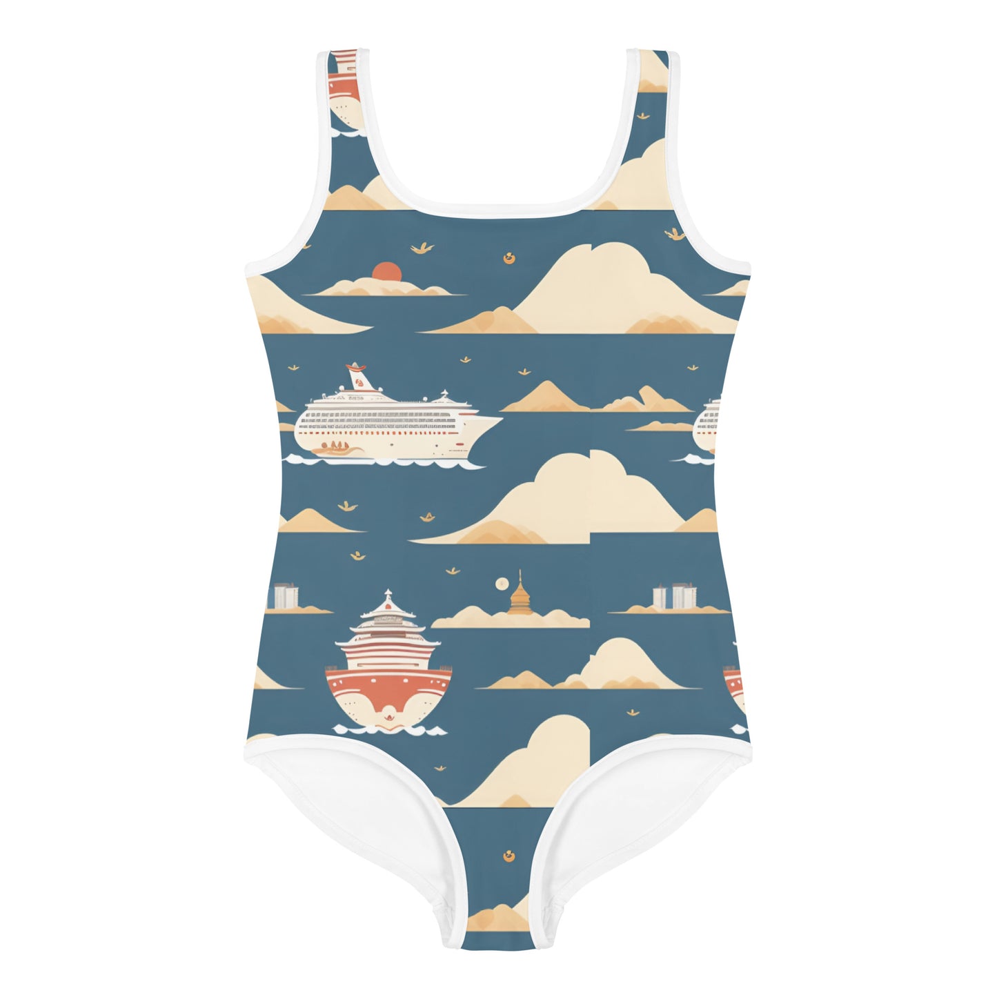 All-Over Print Kids Swimsuit